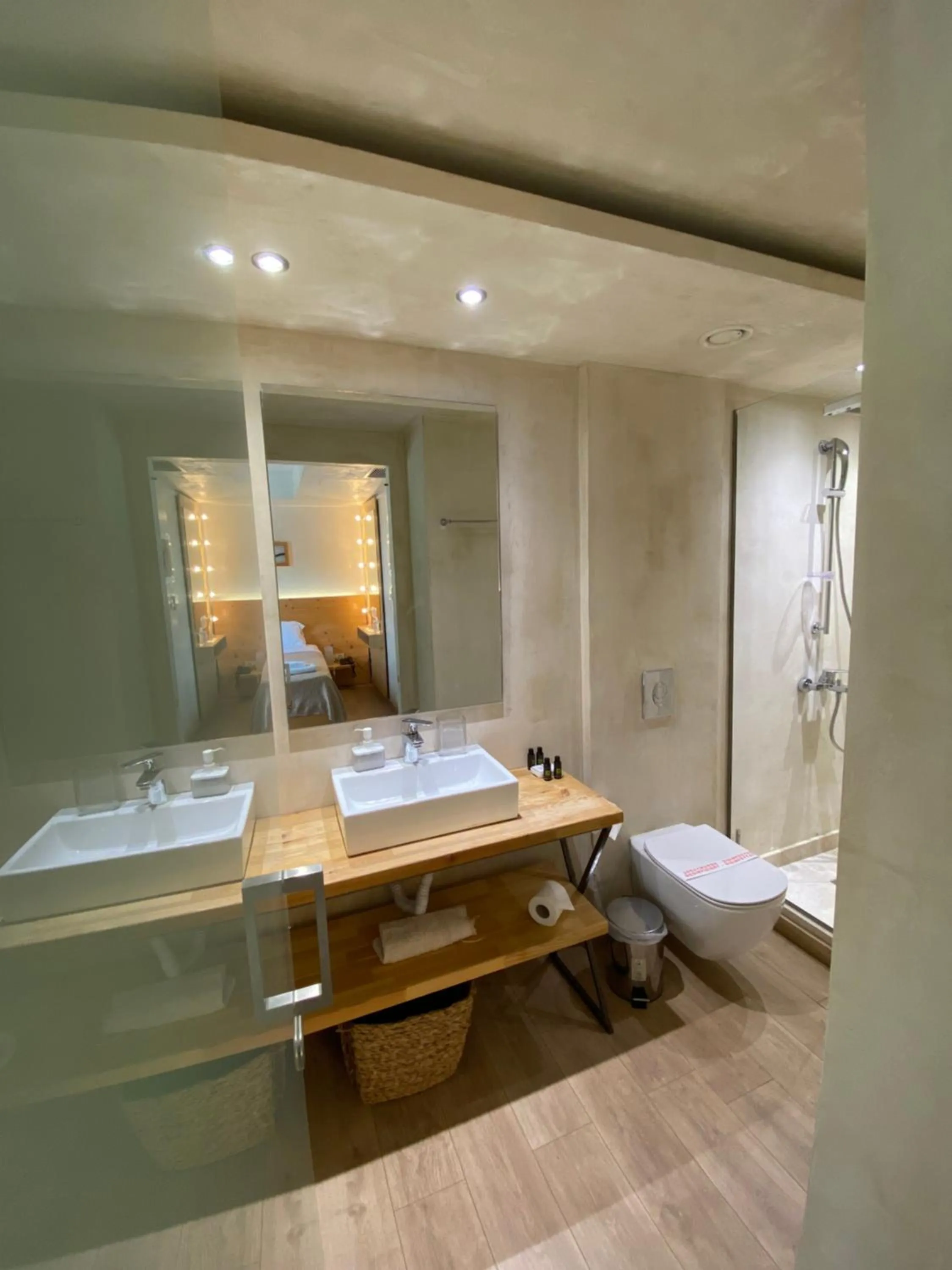 Bathroom in Panellinion Luxury Rooms