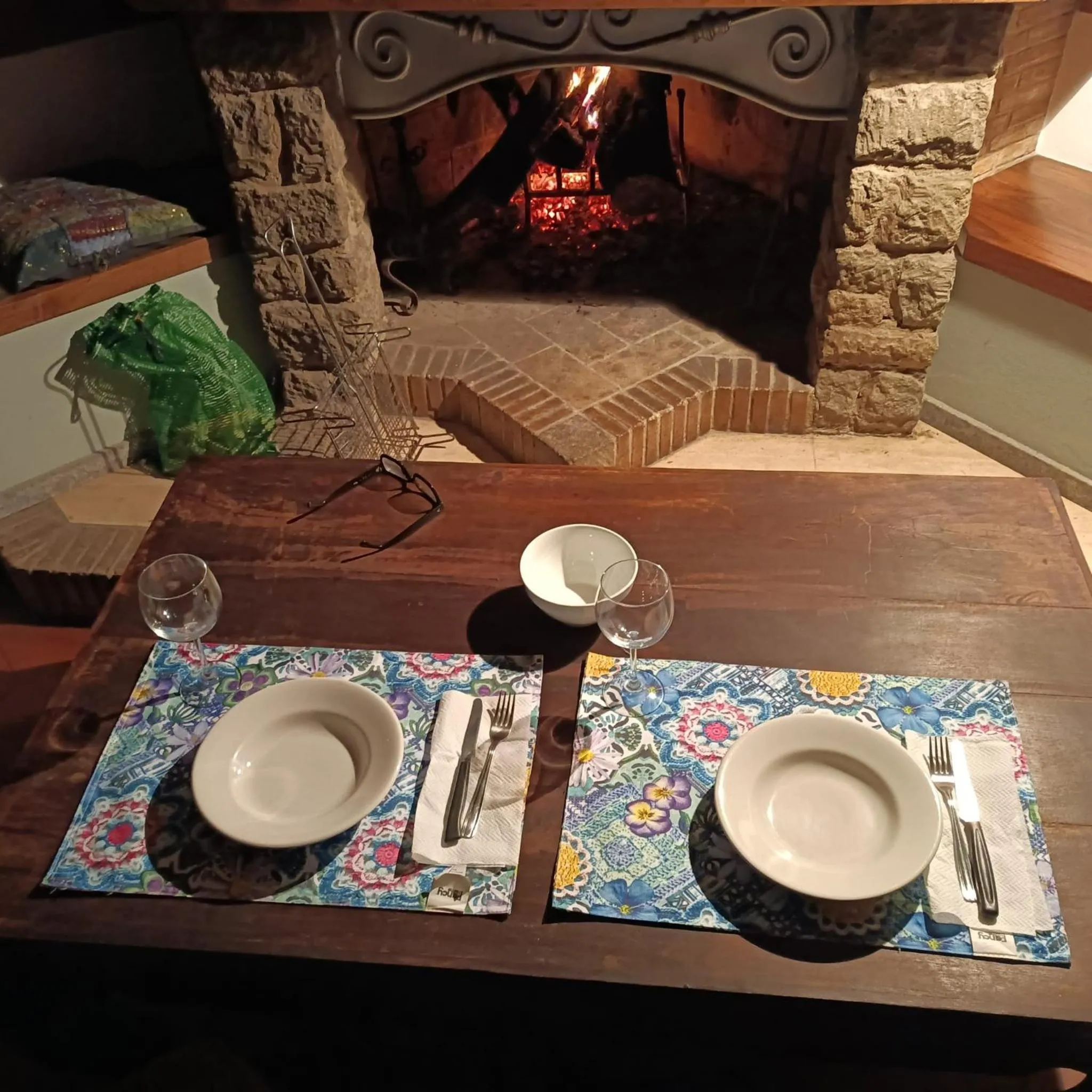Living room in La Casa degli Artisti