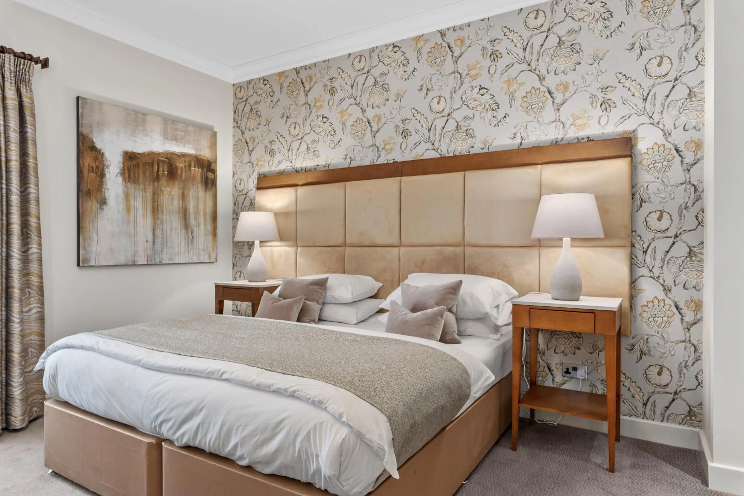 Bed in Spa Hotel at Ribby Hall Village