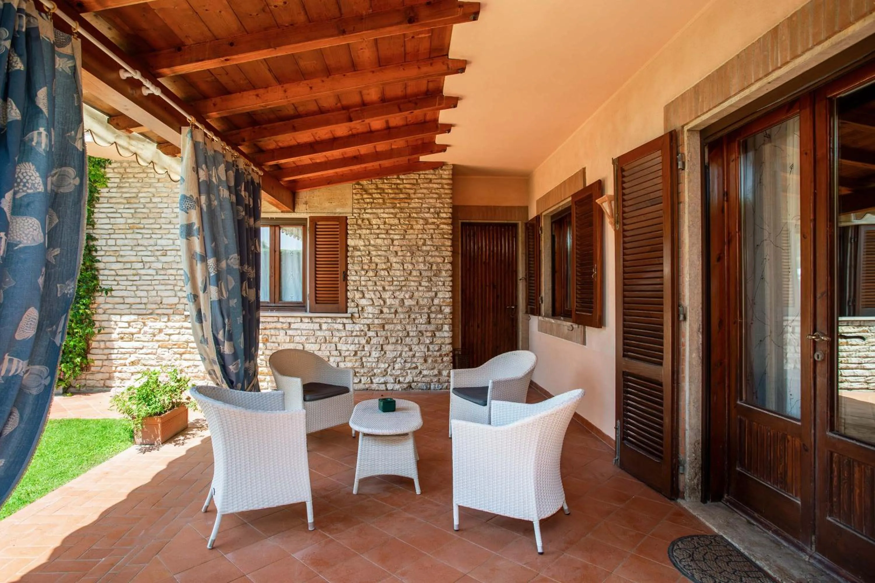 Patio in Hotel Sonia