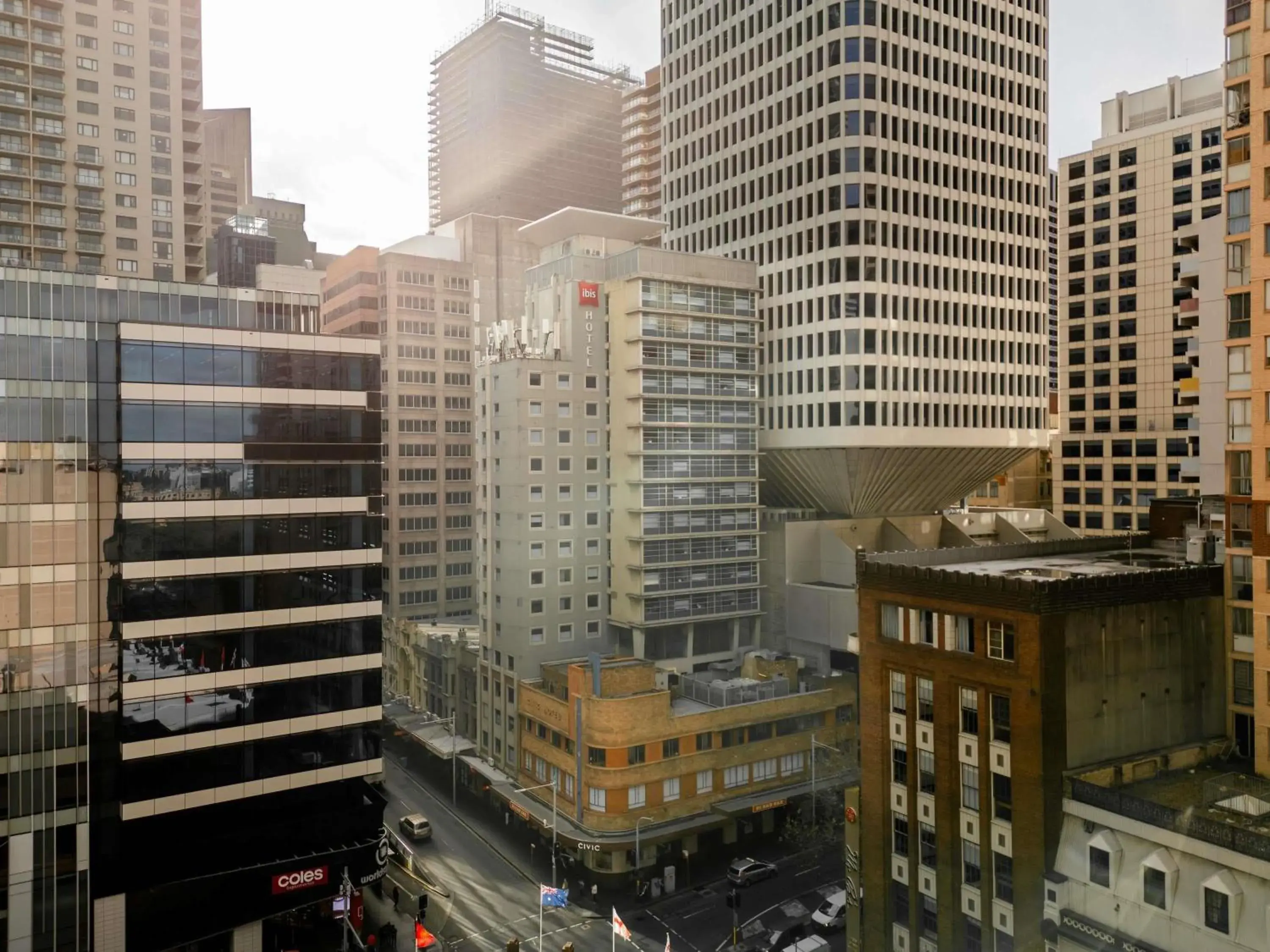 Property building in ibis Sydney World Square Property building in ibis Sydney World Square