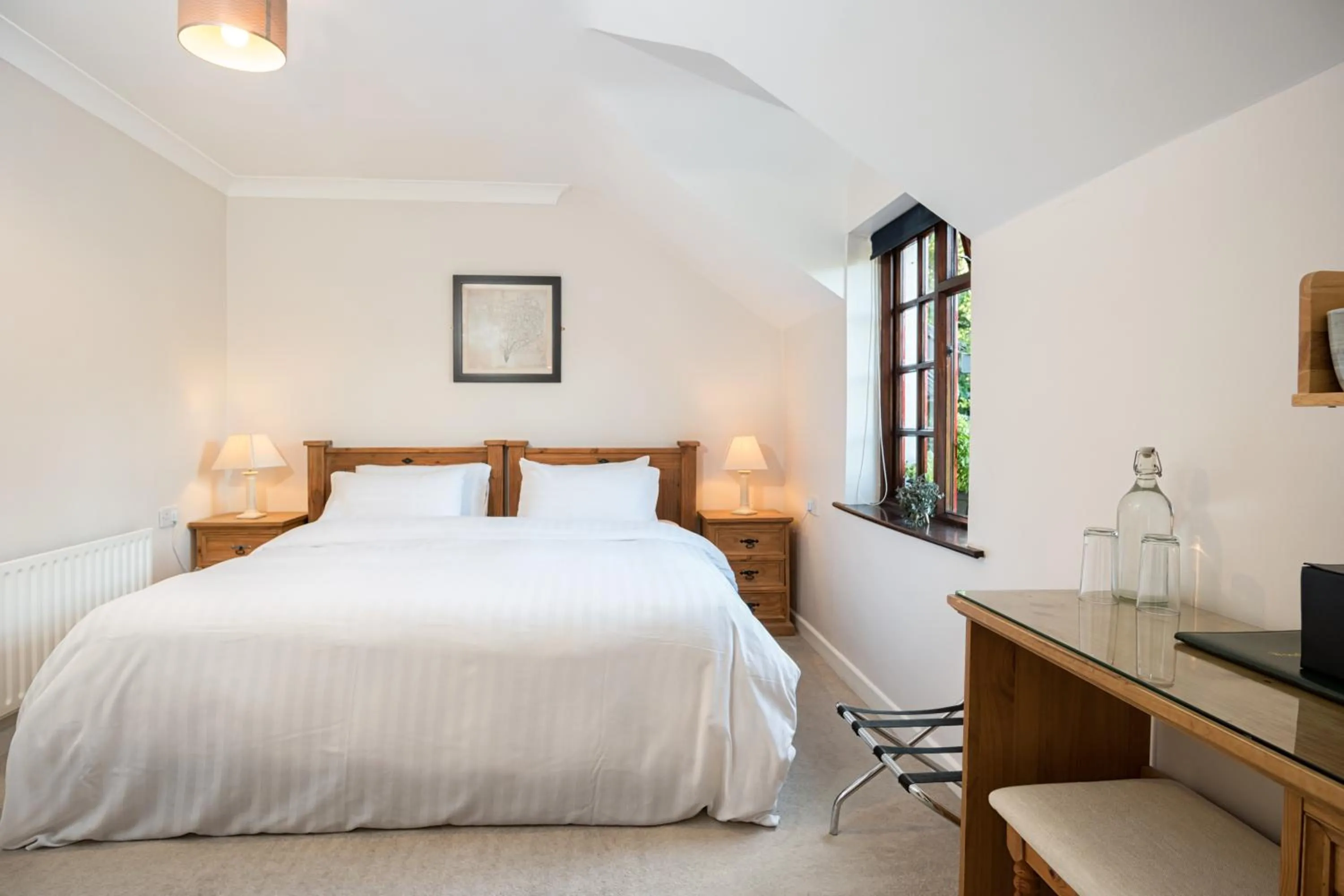 Bed in Woodside Lodge accomodation