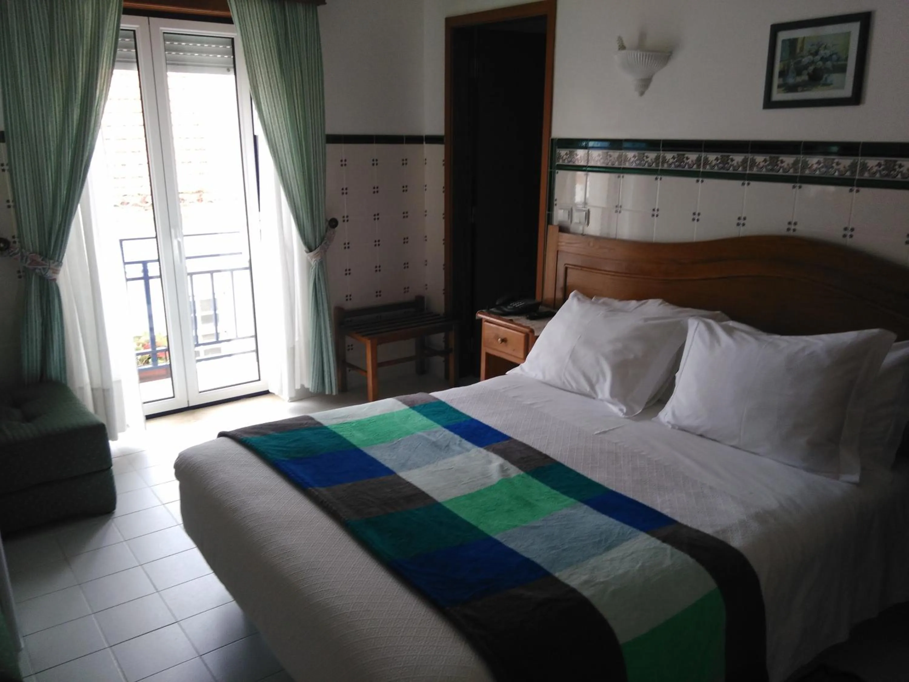 Bedroom, Bed in Hotel Atlântica