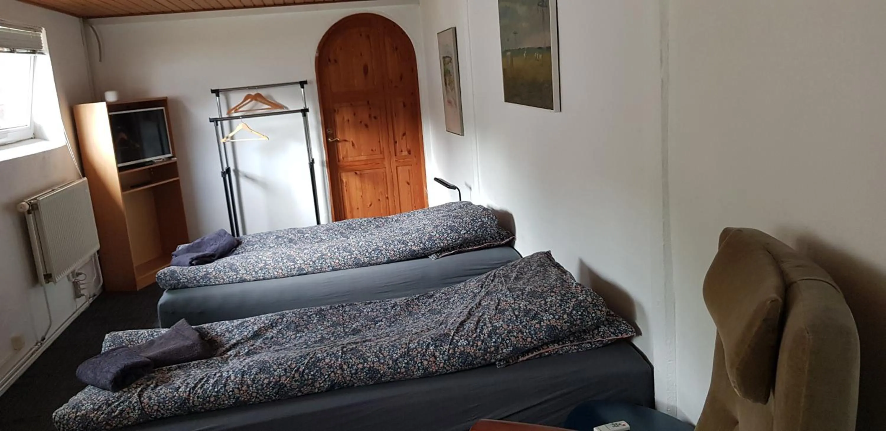 Bed in Kyndestoft Bed & Breakfast