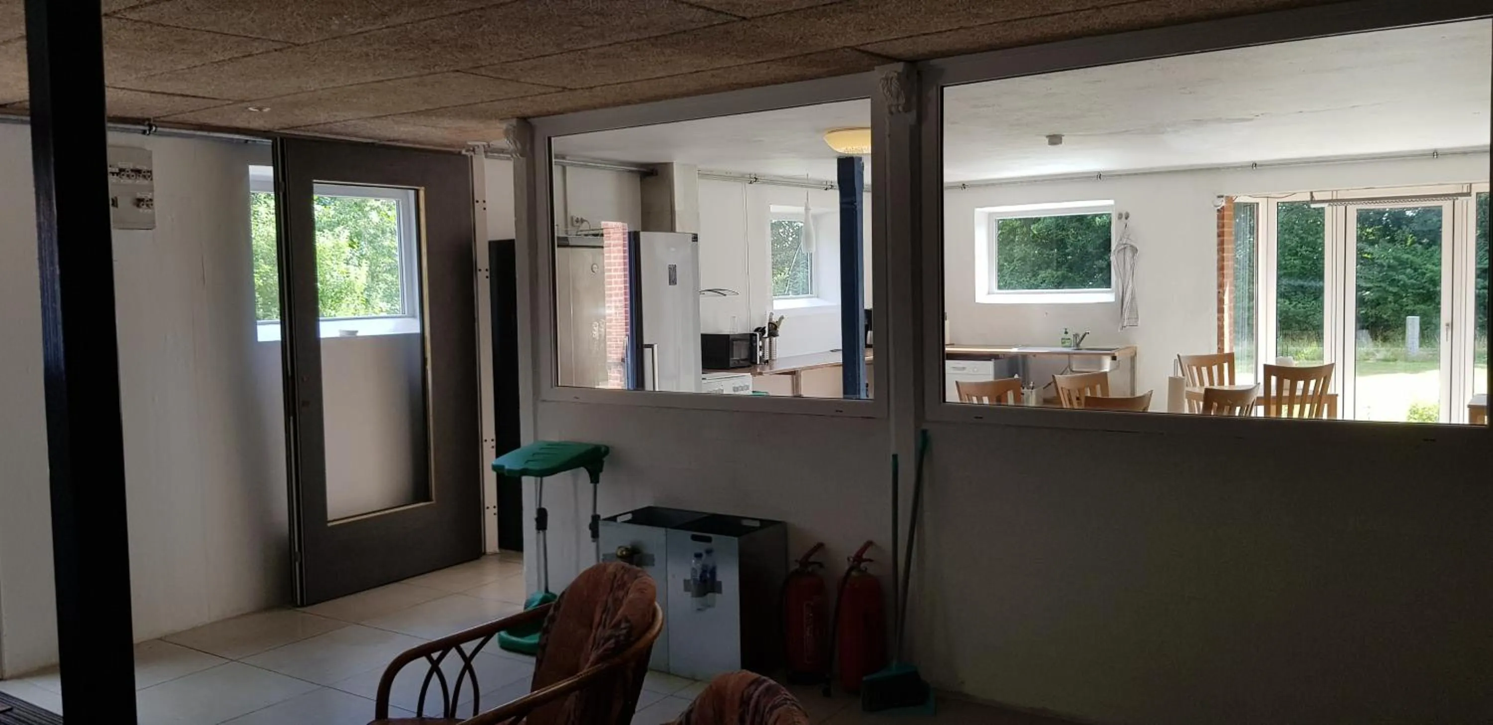 Communal lounge/ TV room in Kyndestoft Bed & Breakfast