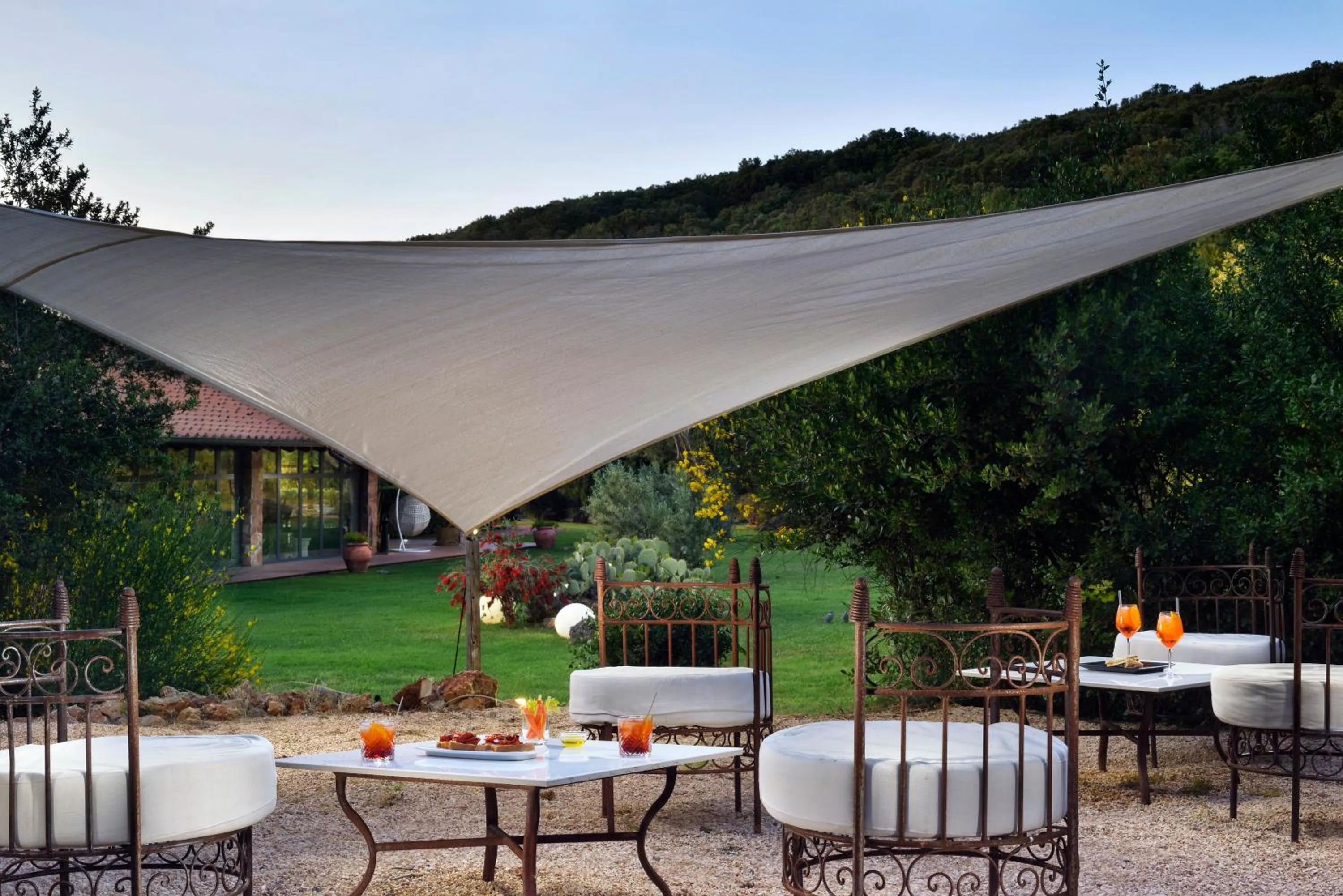 Patio in Argentario Lagoon Resort & Spa