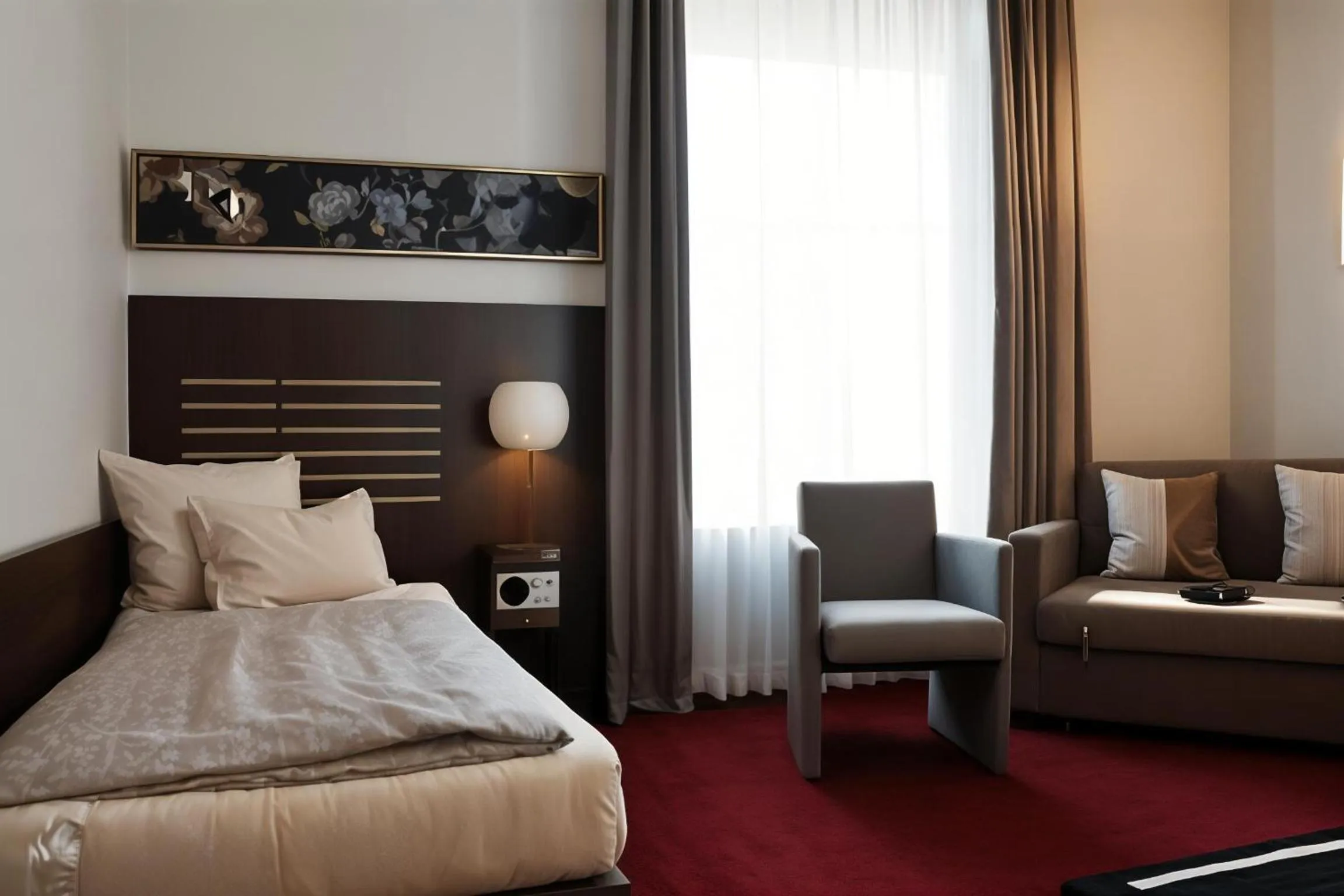 Bed in Hotel Brühlerhöhe