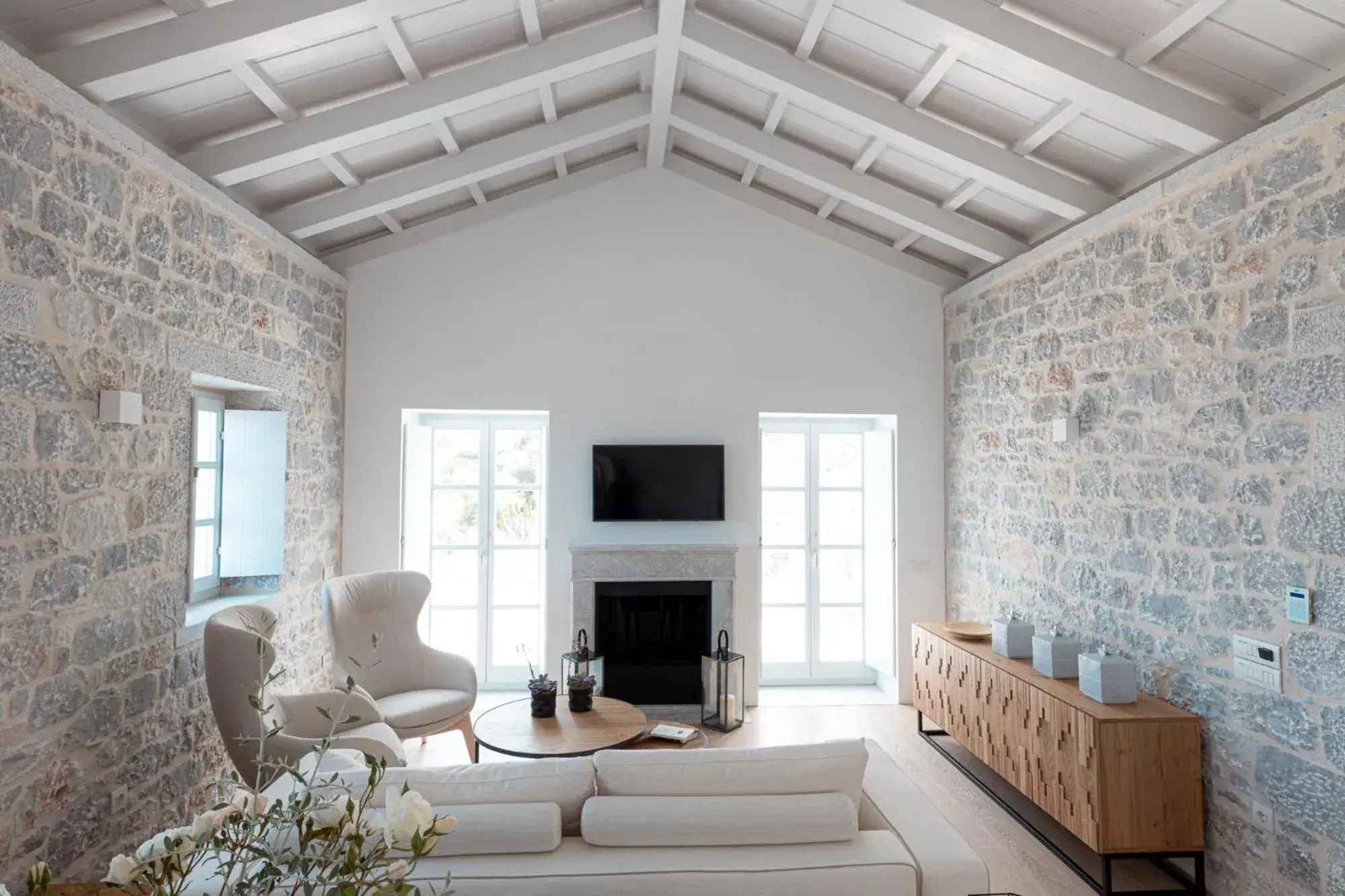 Living room in Ariá Estate Suites & Spa Living room in Ariá Estate Suites & Spa