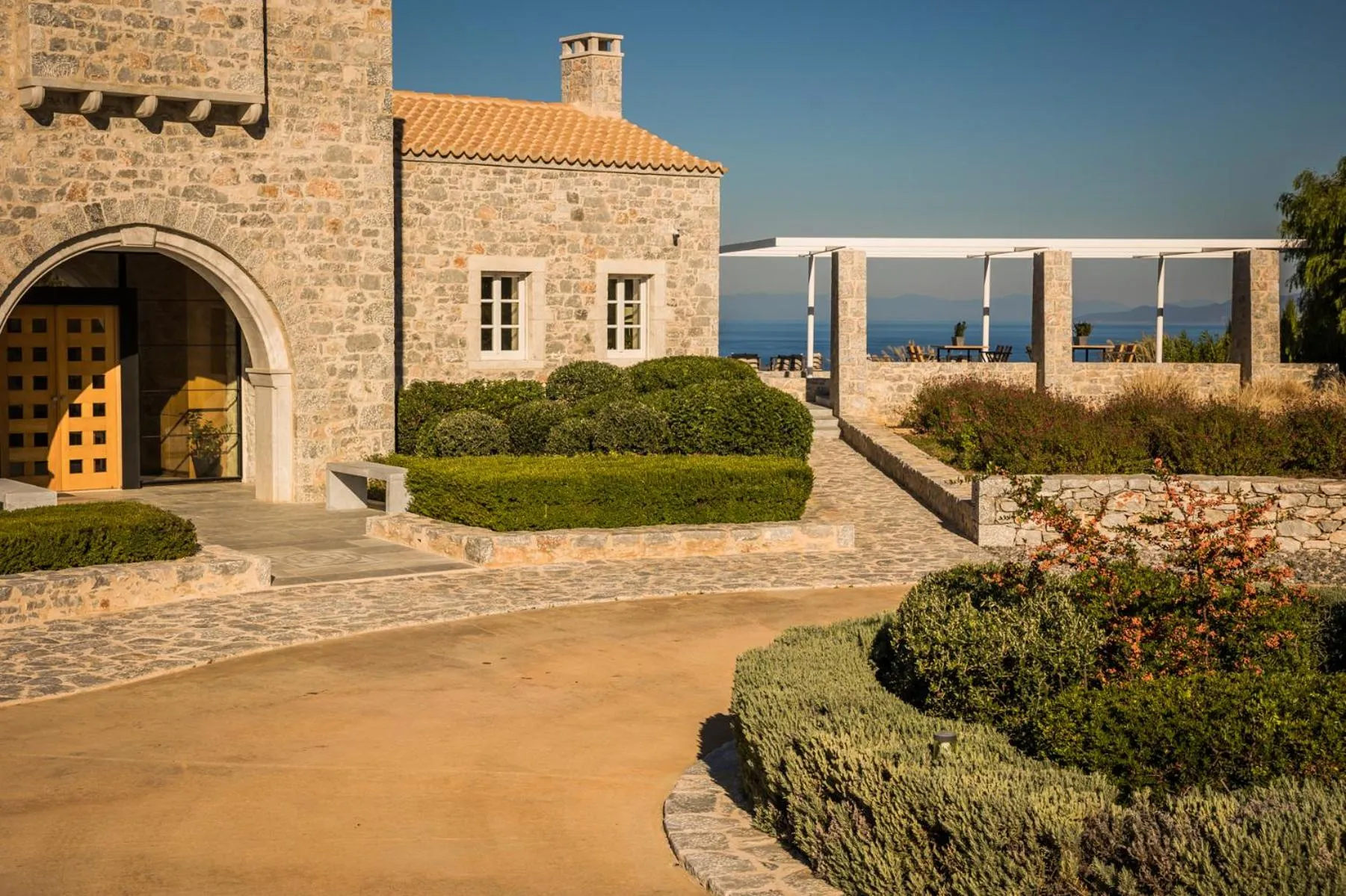 Facade/entrance in Ariá Estate Suites & Spa
