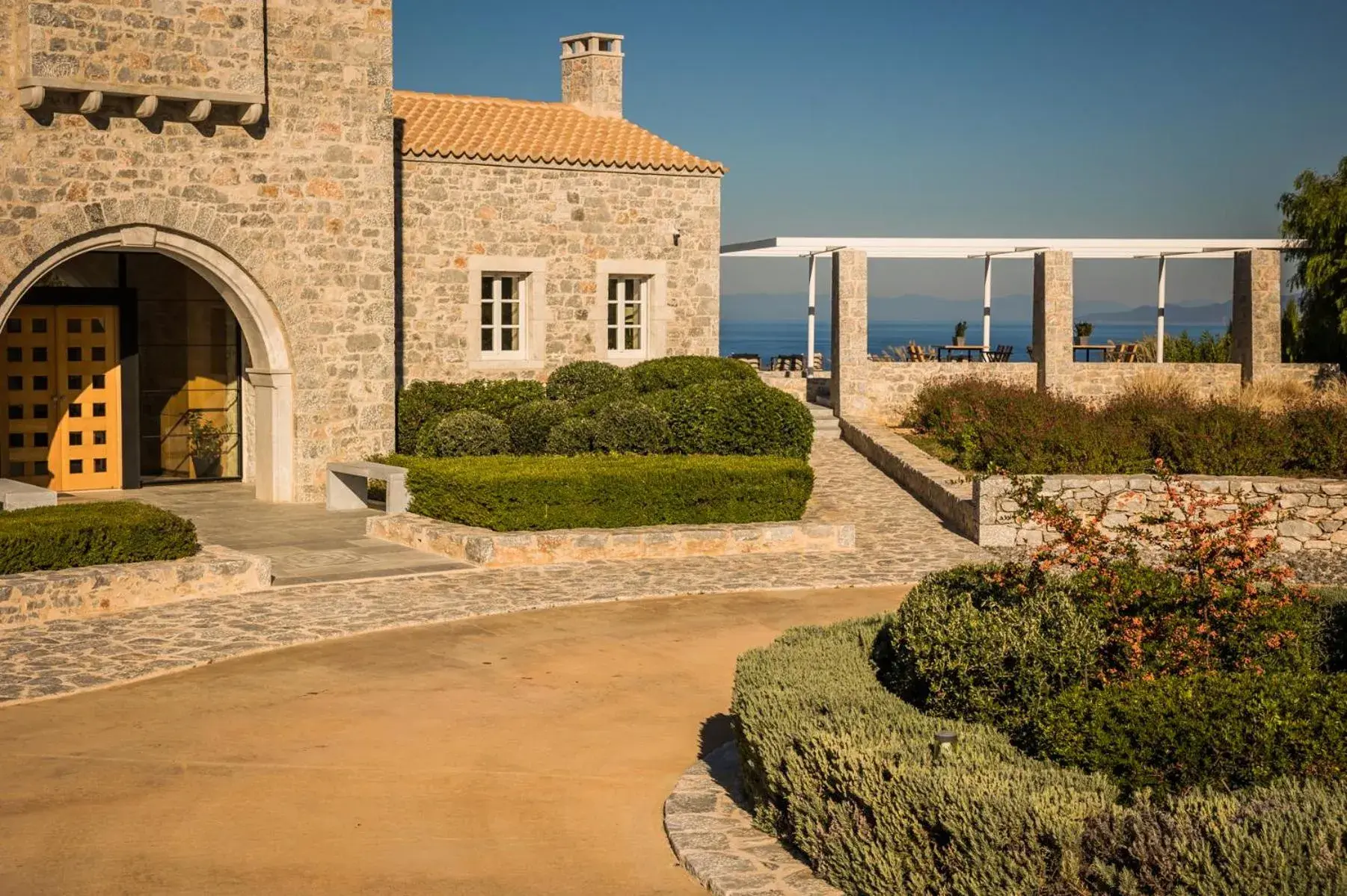 Facade/entrance in Ariá Estate Suites & Spa Facade/entrance in Ariá Estate Suites & Spa