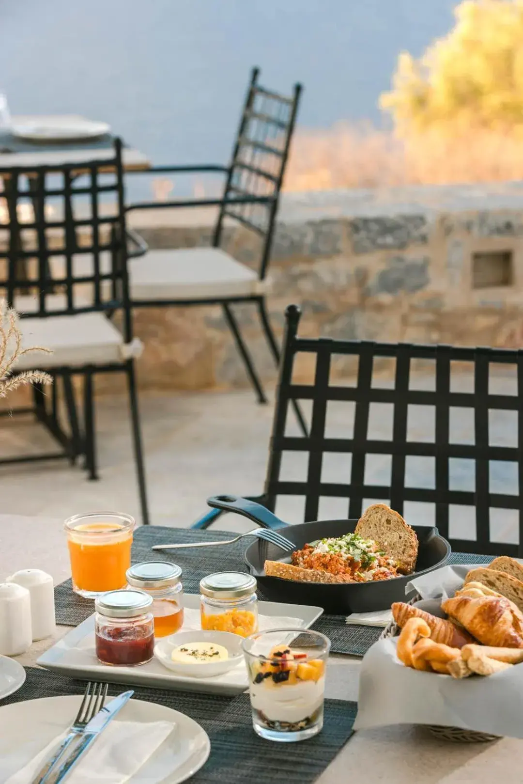 Breakfast in Ariá Estate Suites & Spa Breakfast in Ariá Estate Suites & Spa