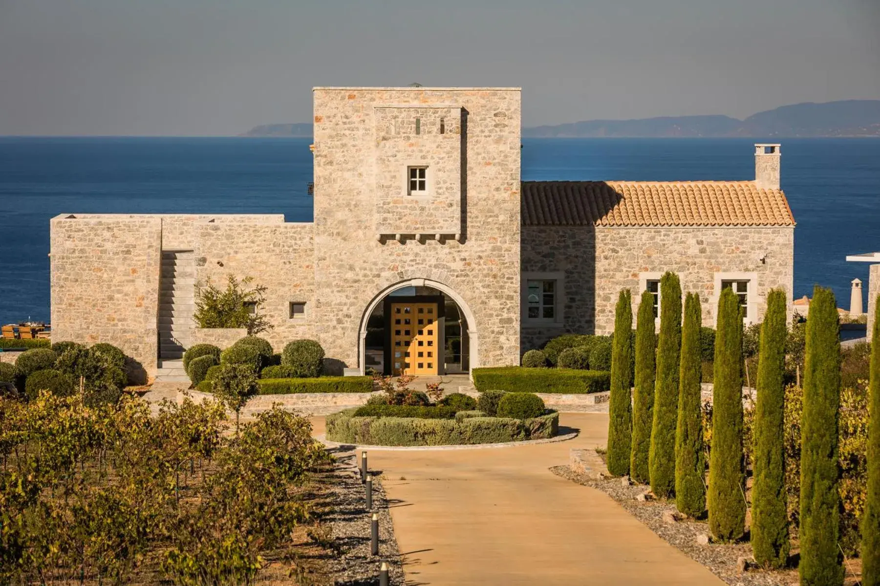 Facade/entrance in Ariá Estate Suites & Spa Facade/entrance in Ariá Estate Suites & Spa