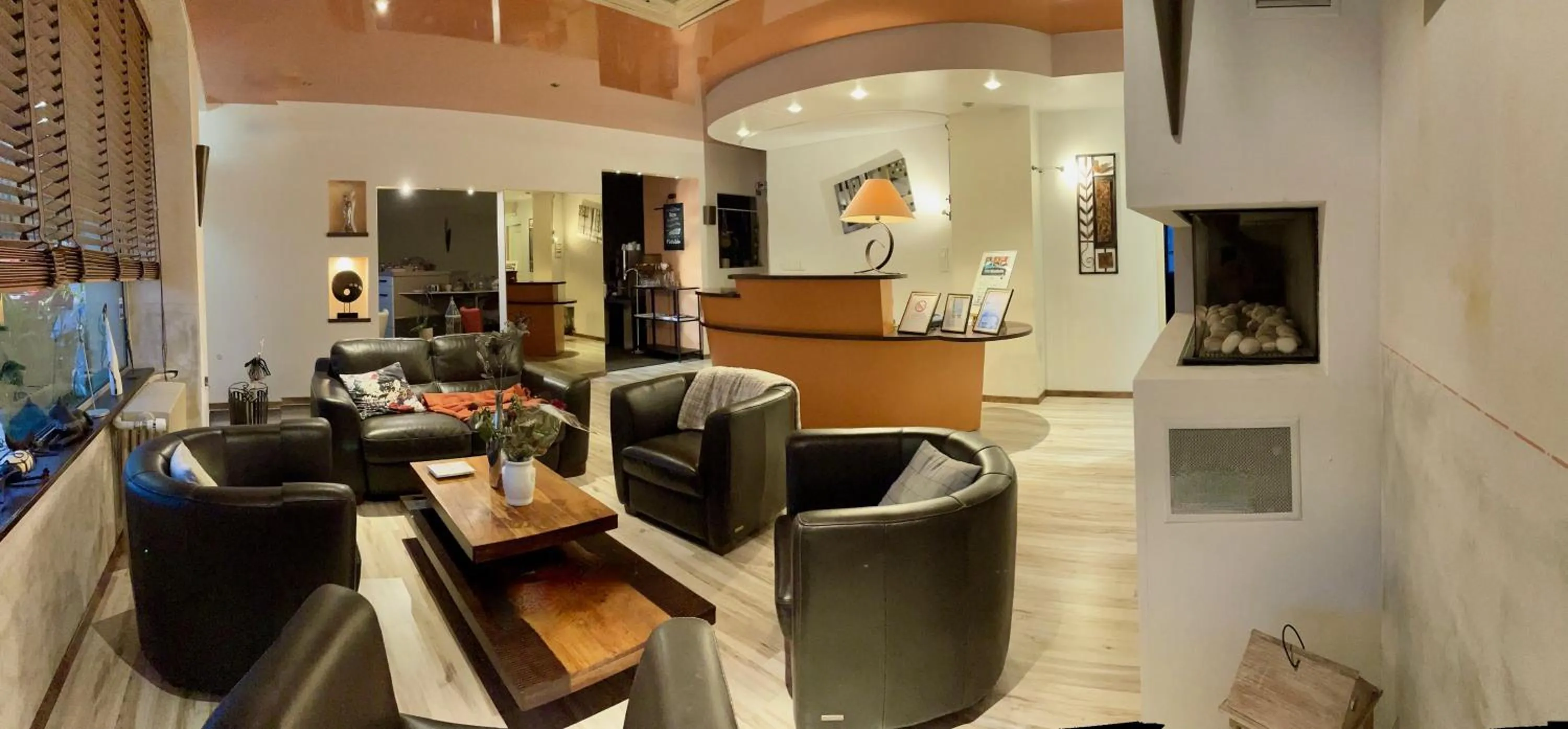 Lobby or reception in Hôtel Gambetta