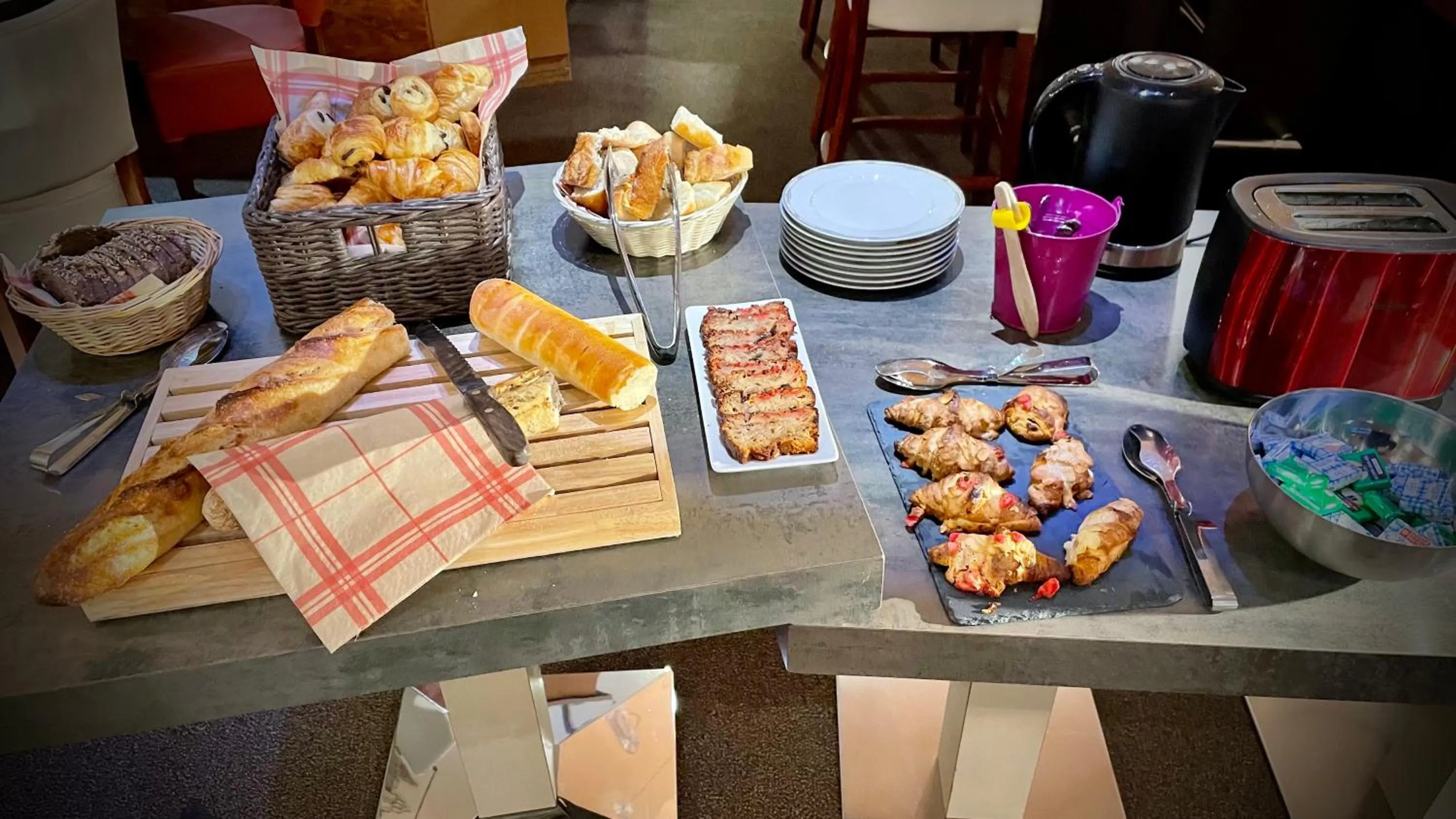 Breakfast in Hôtel Gambetta