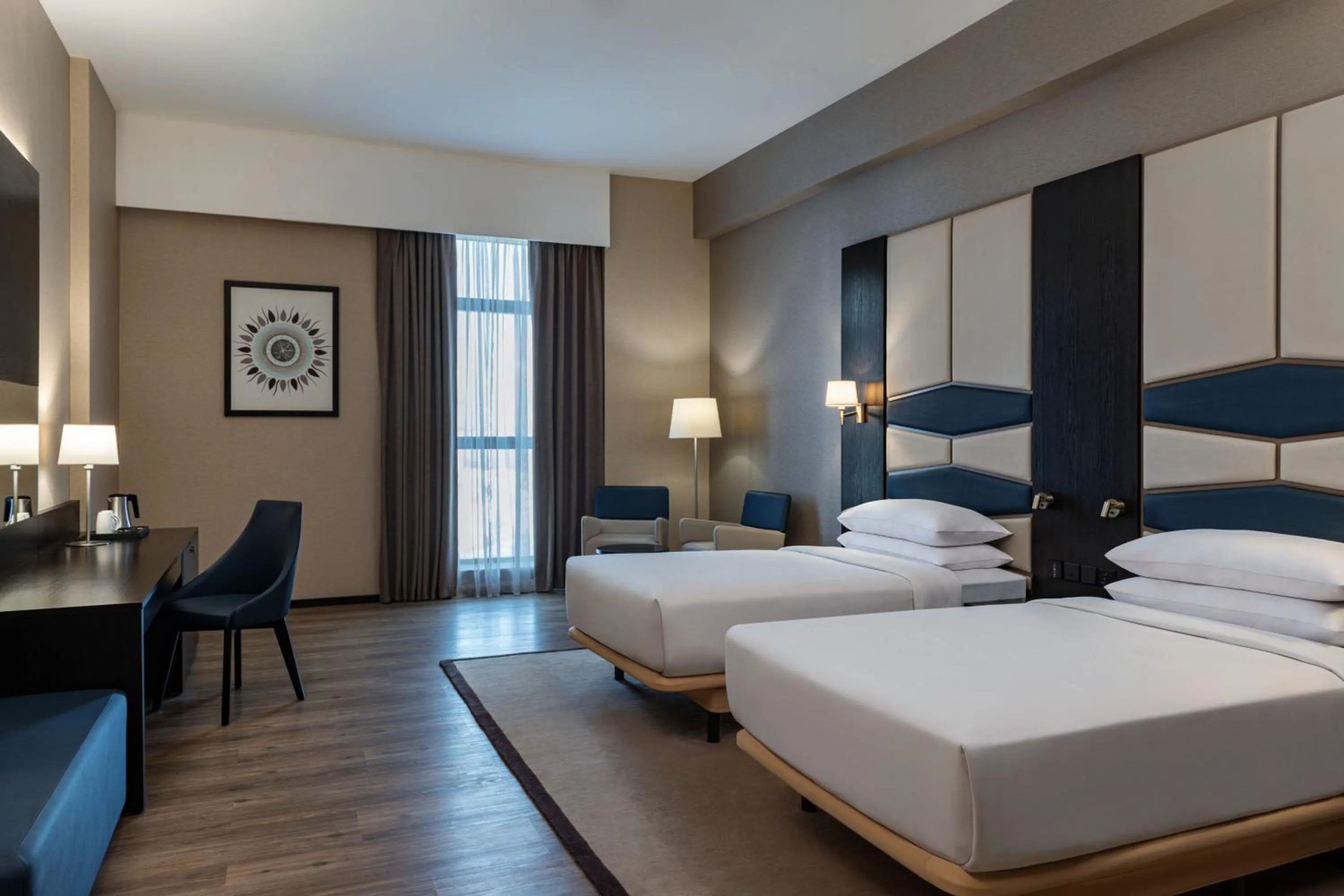 Photo of the whole room, Bed in Four Points by Sheraton Production City, Dubai