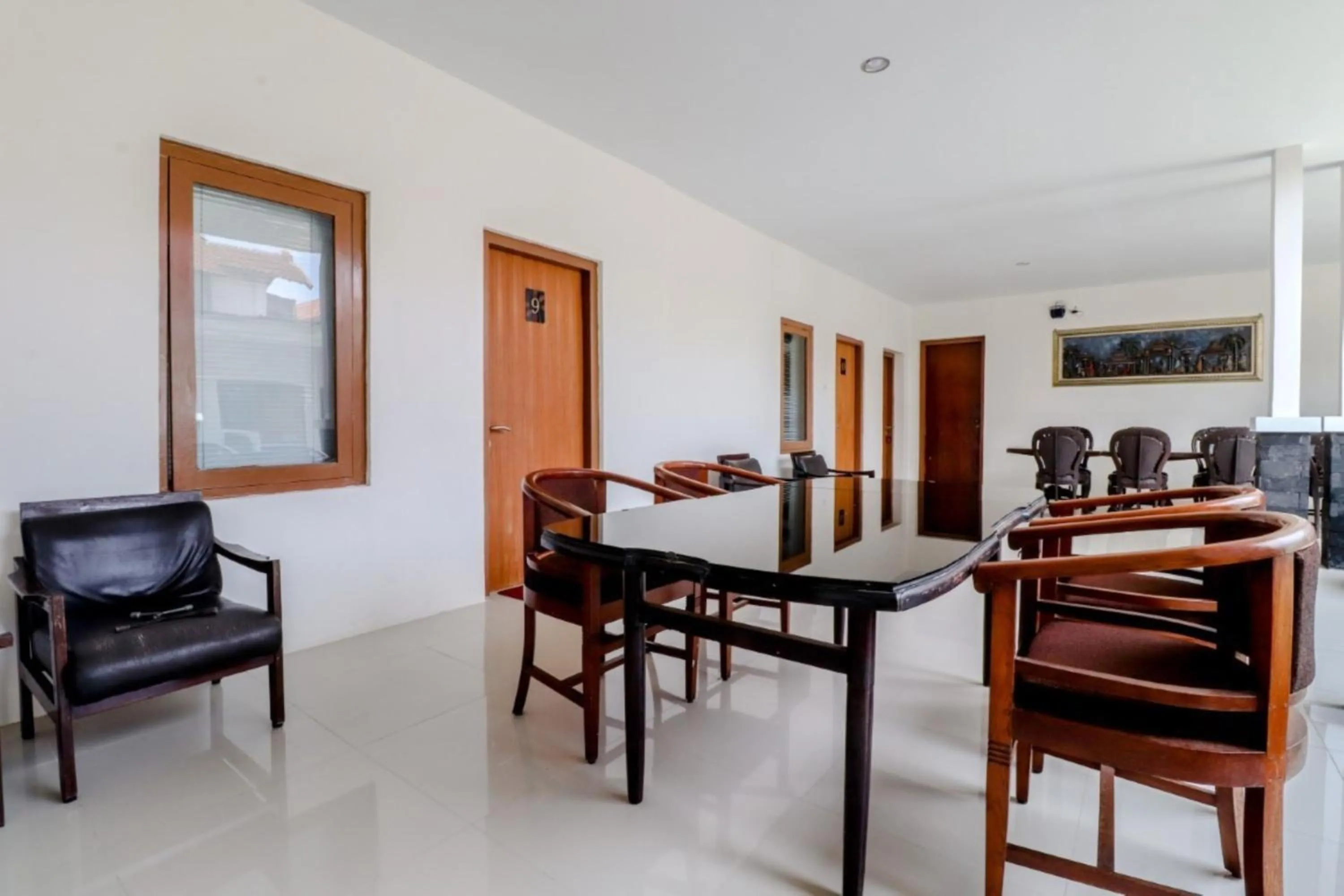 Seating area in Hotel Sumaryo