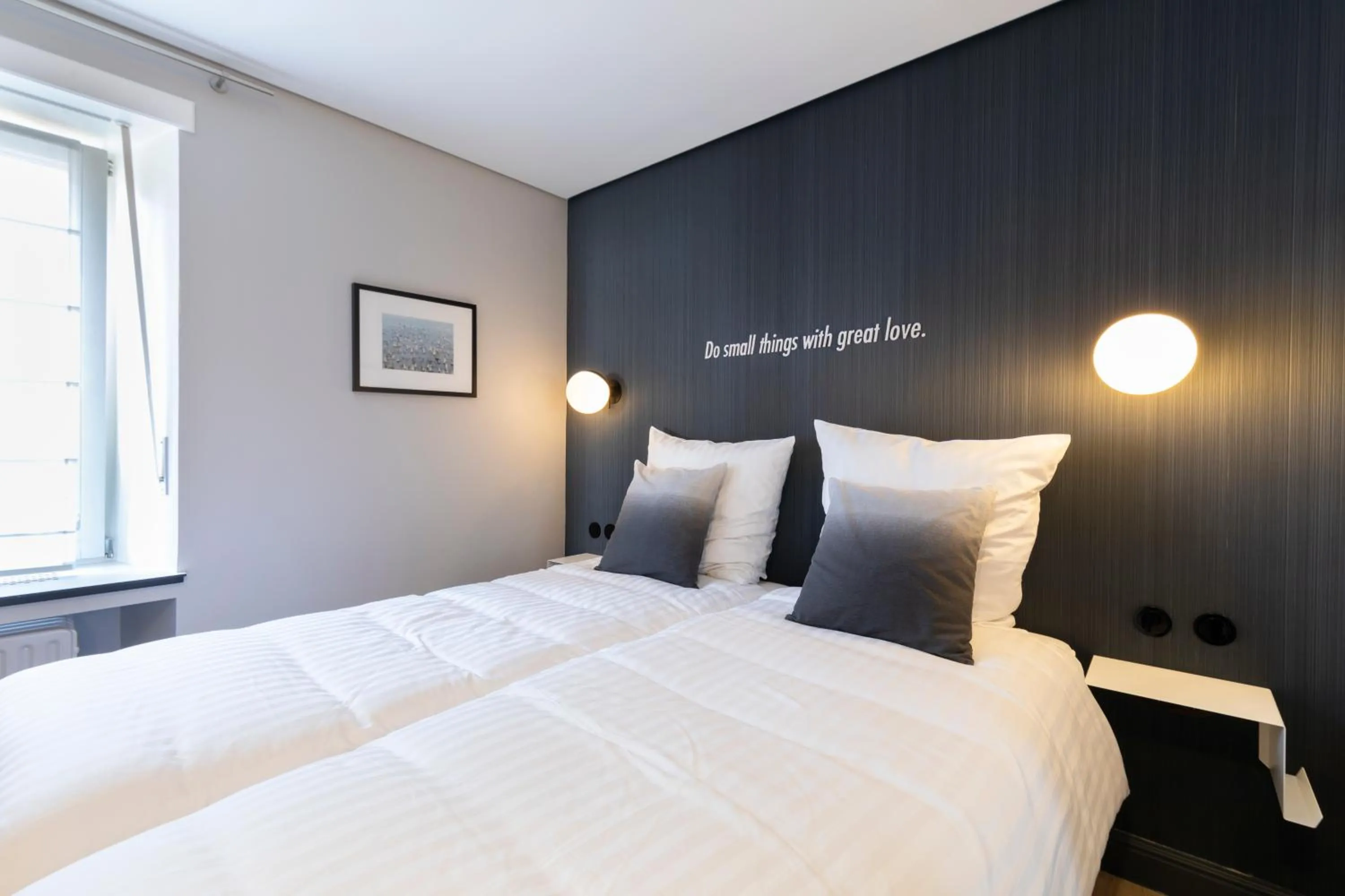 Bed in Hotel-Restaurant Beim Schlass