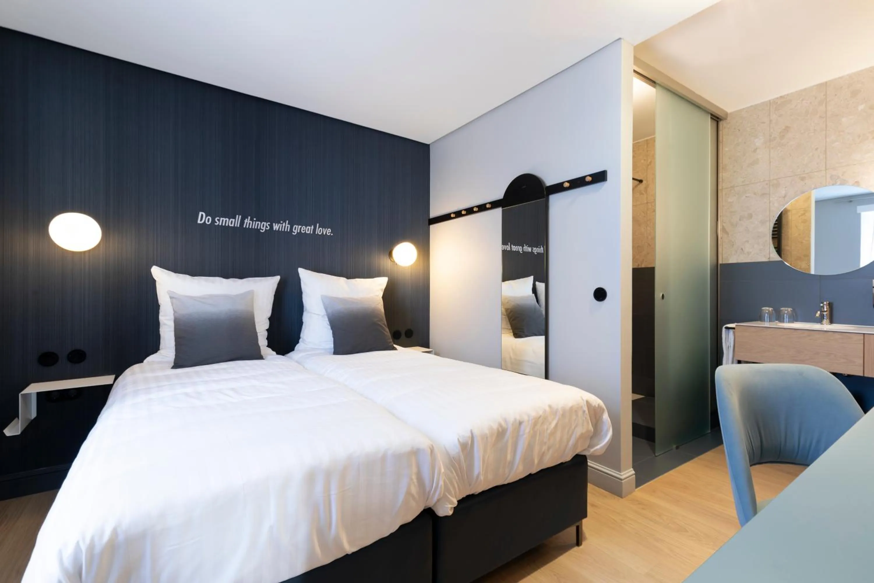 Bed in Hotel-Restaurant Beim Schlass