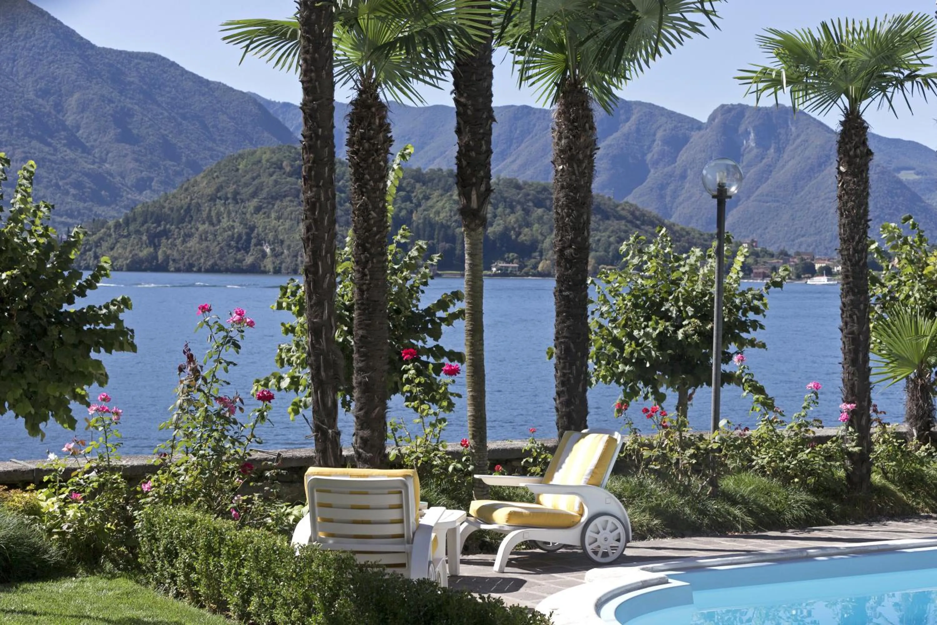 Swimming pool in Hotel Villa Marie