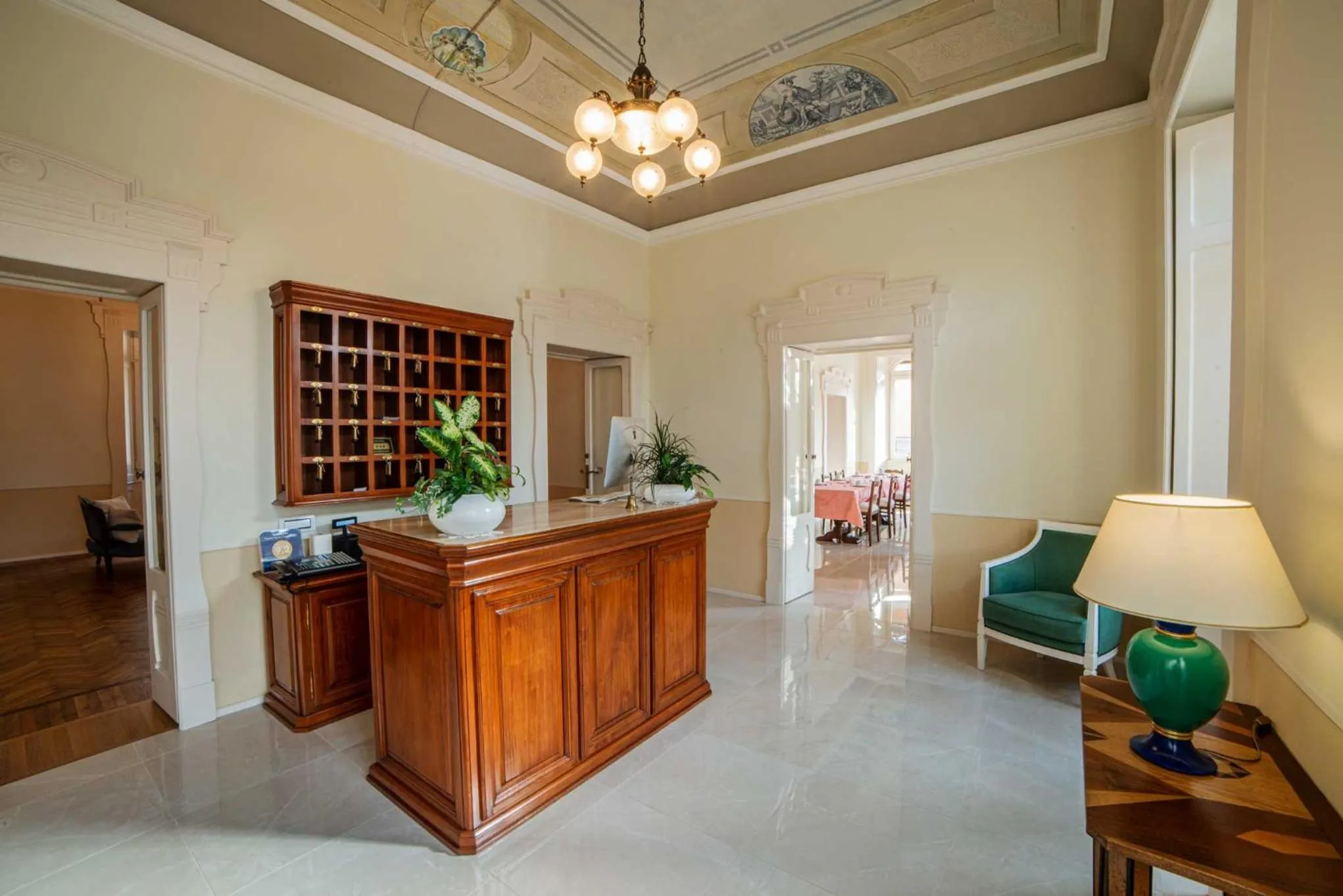 Lobby or reception in Hotel Villa Marie