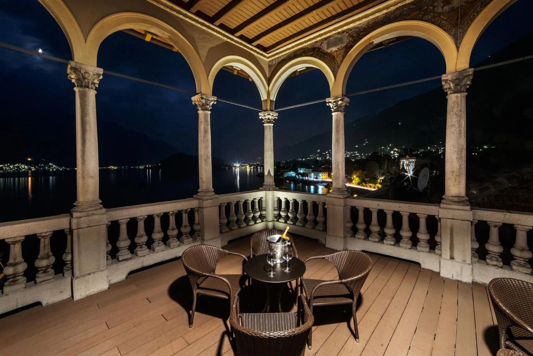Balcony/Terrace in Hotel Villa Marie