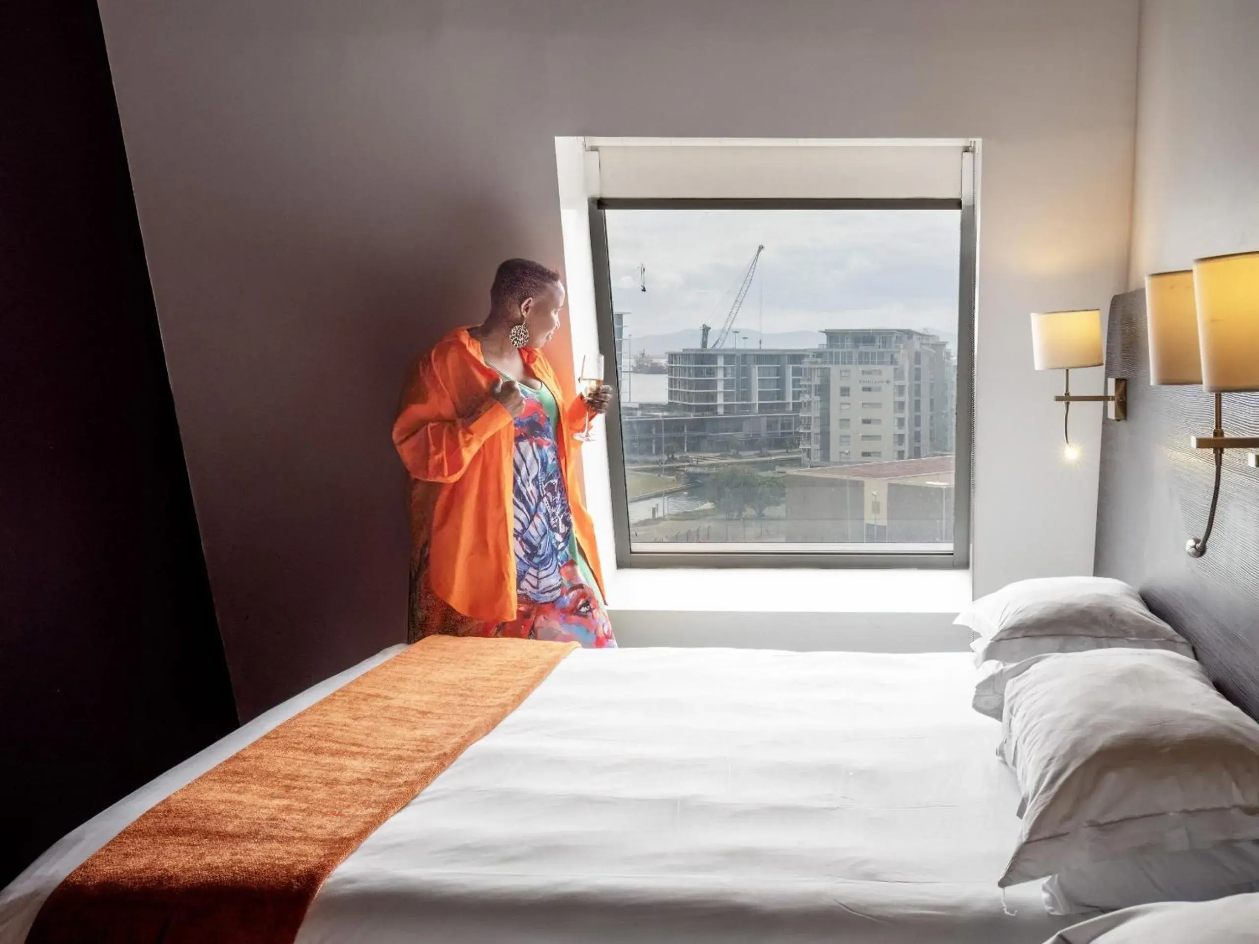 Bed in ONOMO Hotel Waterfront Bed in ONOMO Hotel Waterfront