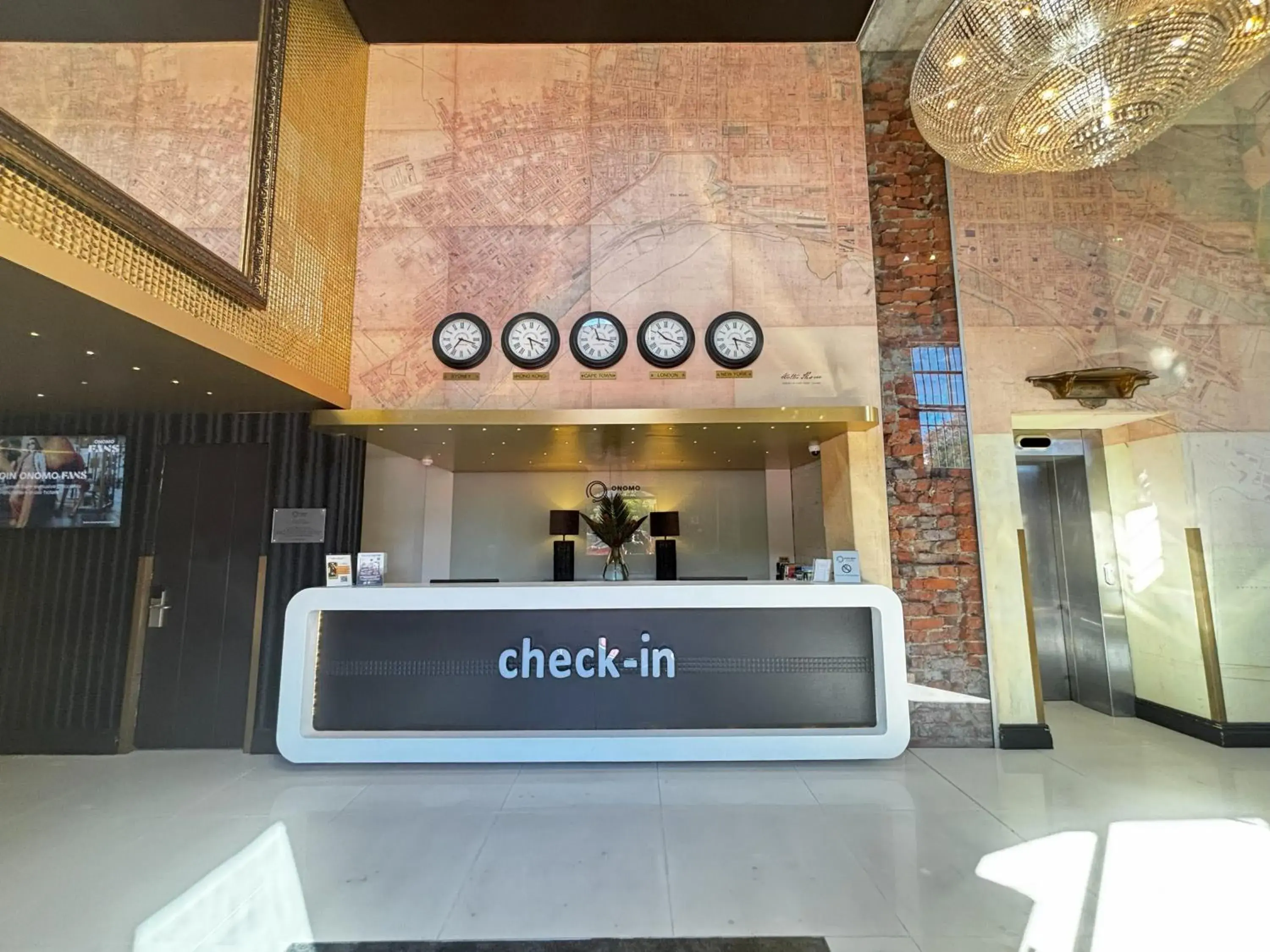 Lobby or reception in ONOMO Hotel Waterfront Lobby or reception in ONOMO Hotel Waterfront