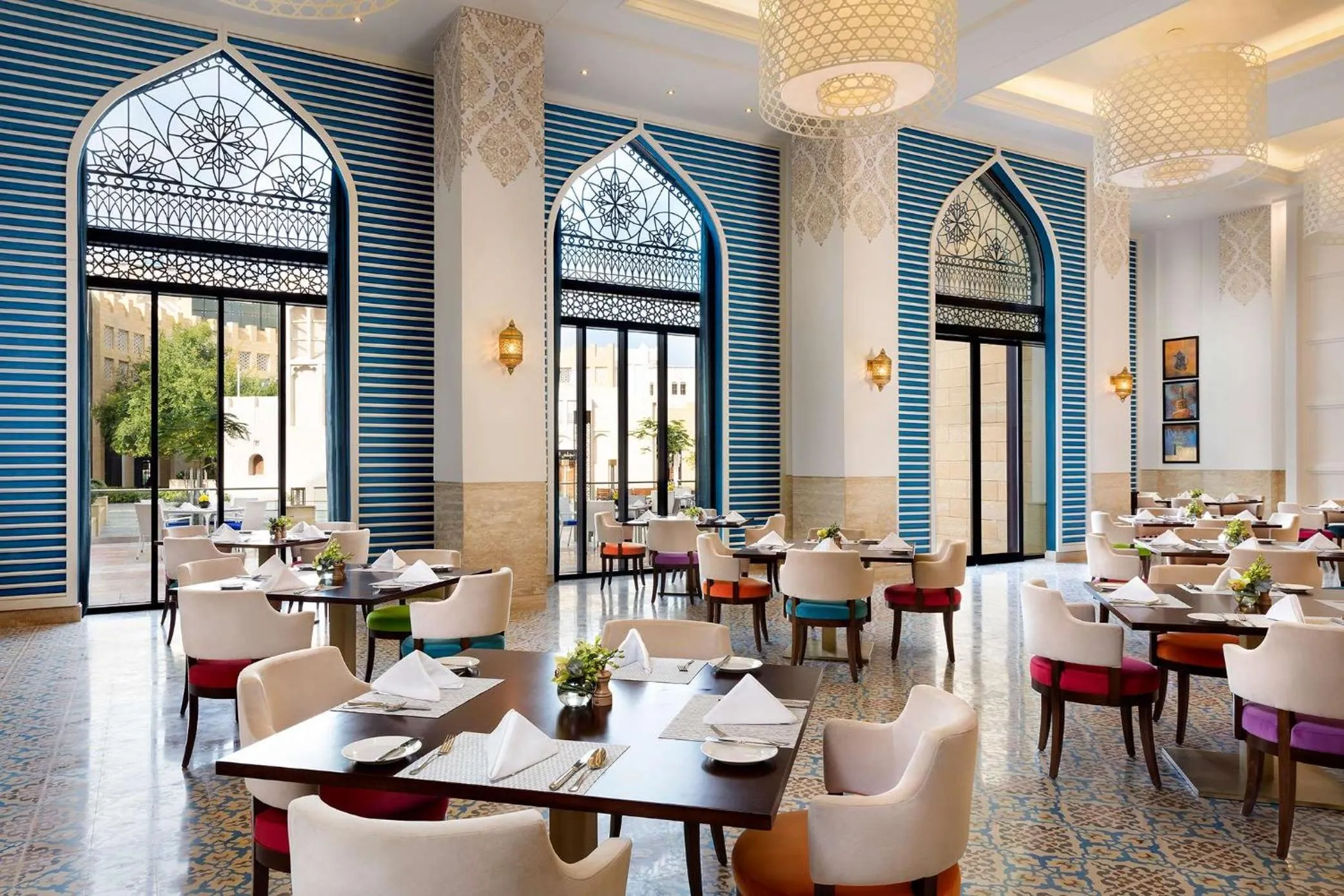 Dining area in Al Najada Doha Hotel by Tivoli