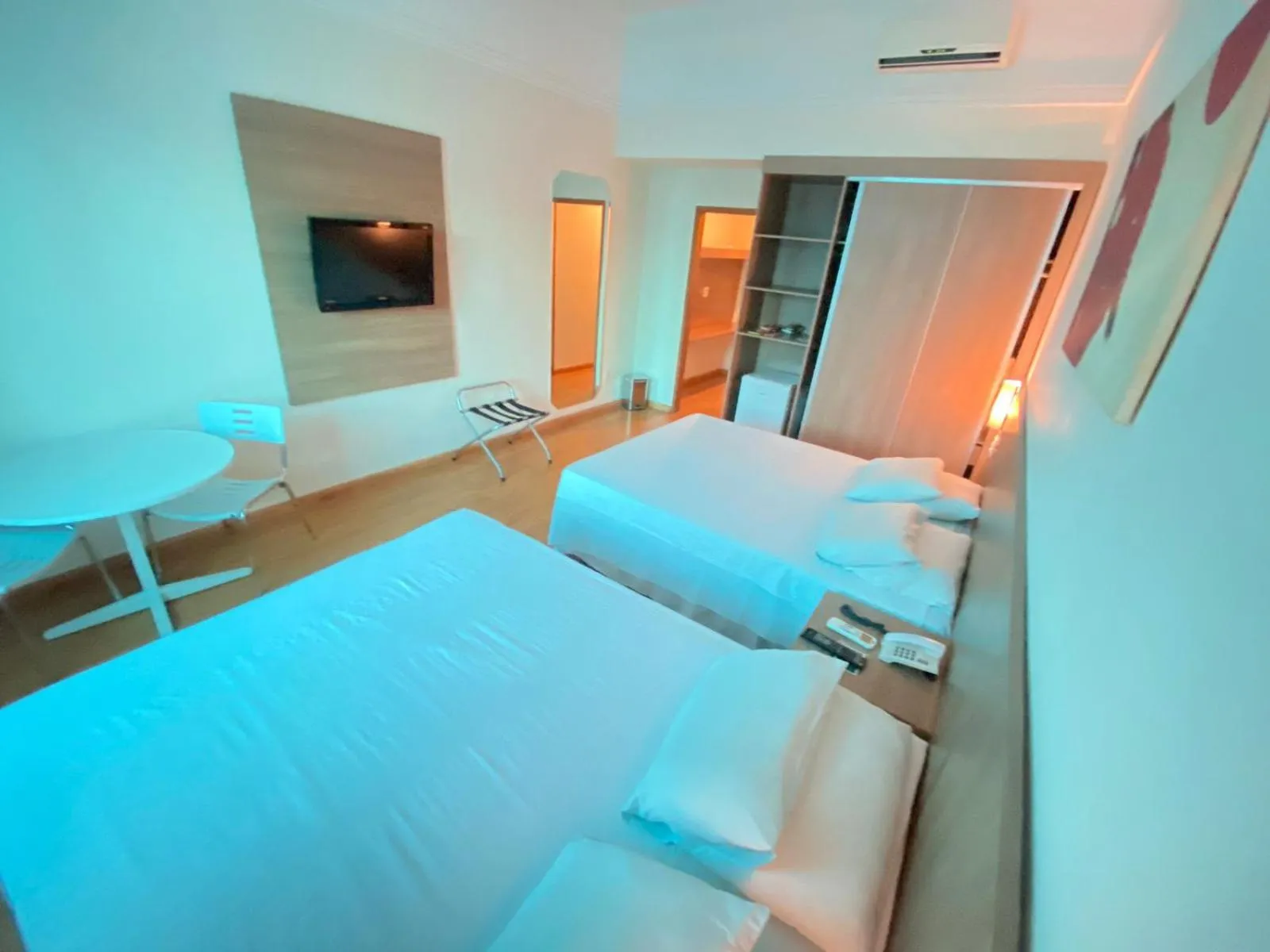 Bed in Premier Parc Hotel