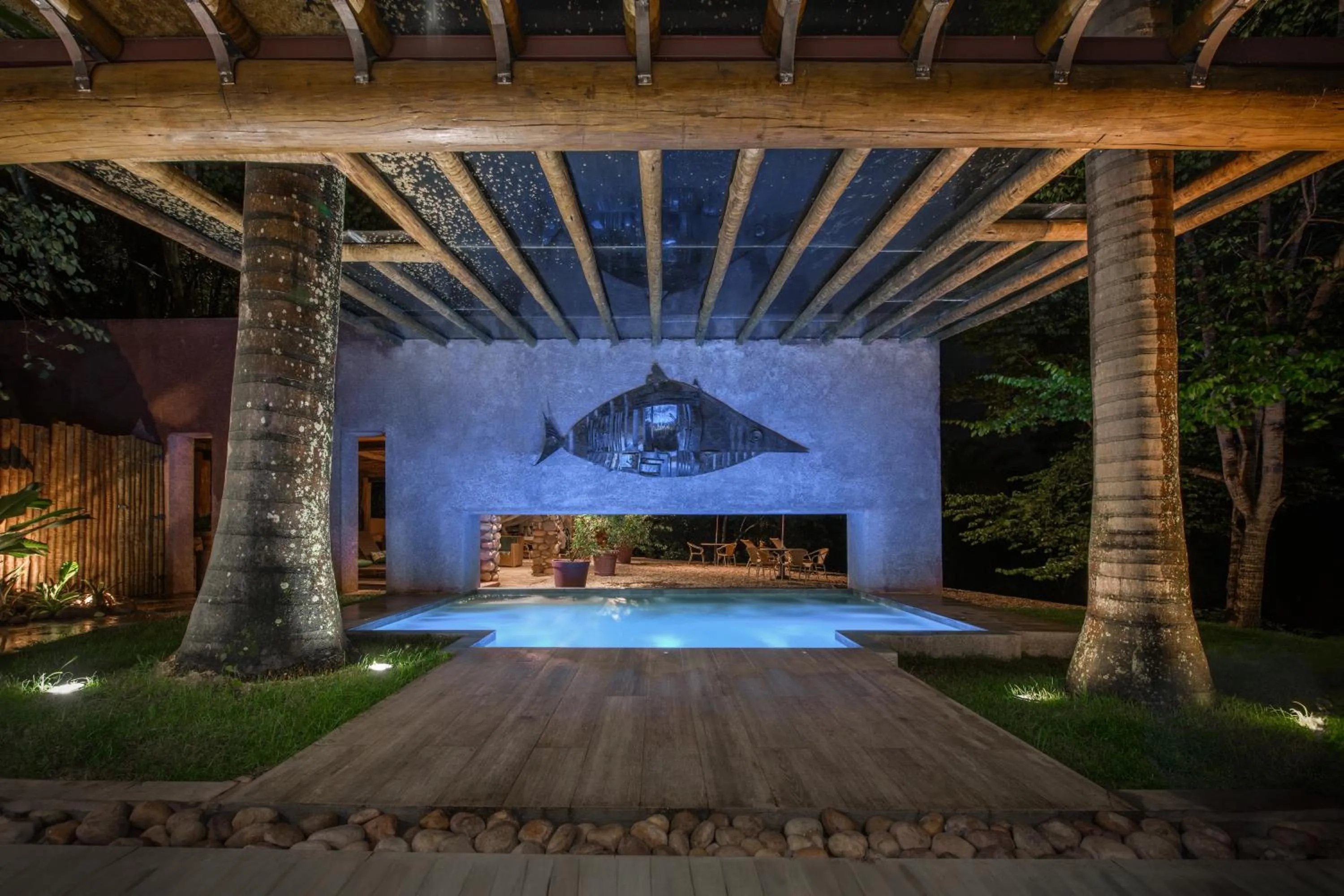 Swimming pool in Hotel Canto das Águas - Roteiro de Charme