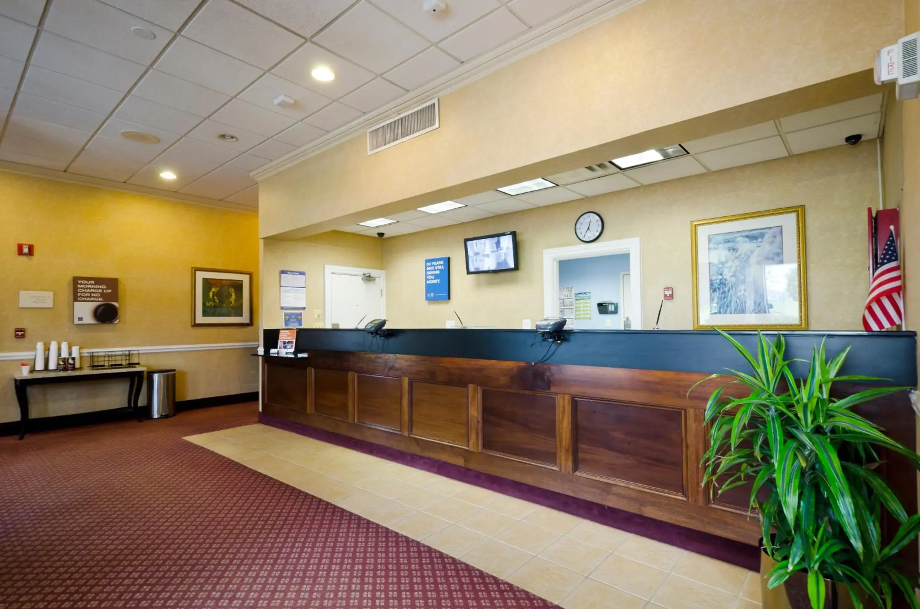 Lobby or reception, Lobby/Reception in Motel 6-Frederick, MD - Fort Detrick