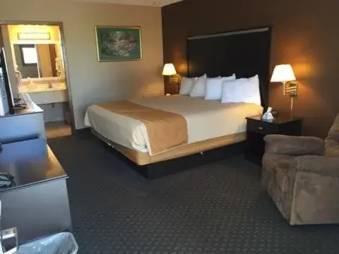 Bed in Americas Best Value Inn York Bed in Americas Best Value Inn York