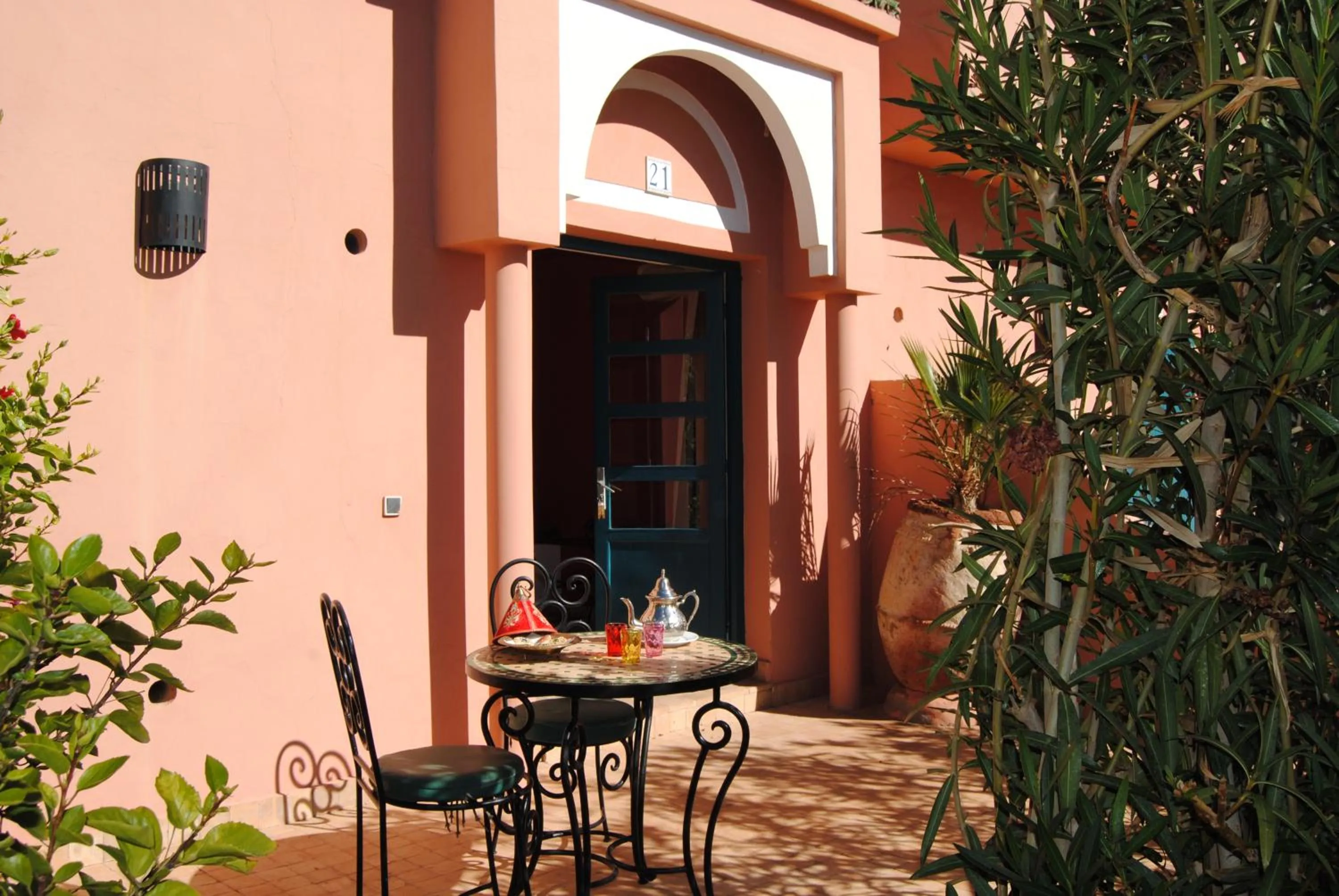 Patio in Les Tourmalines