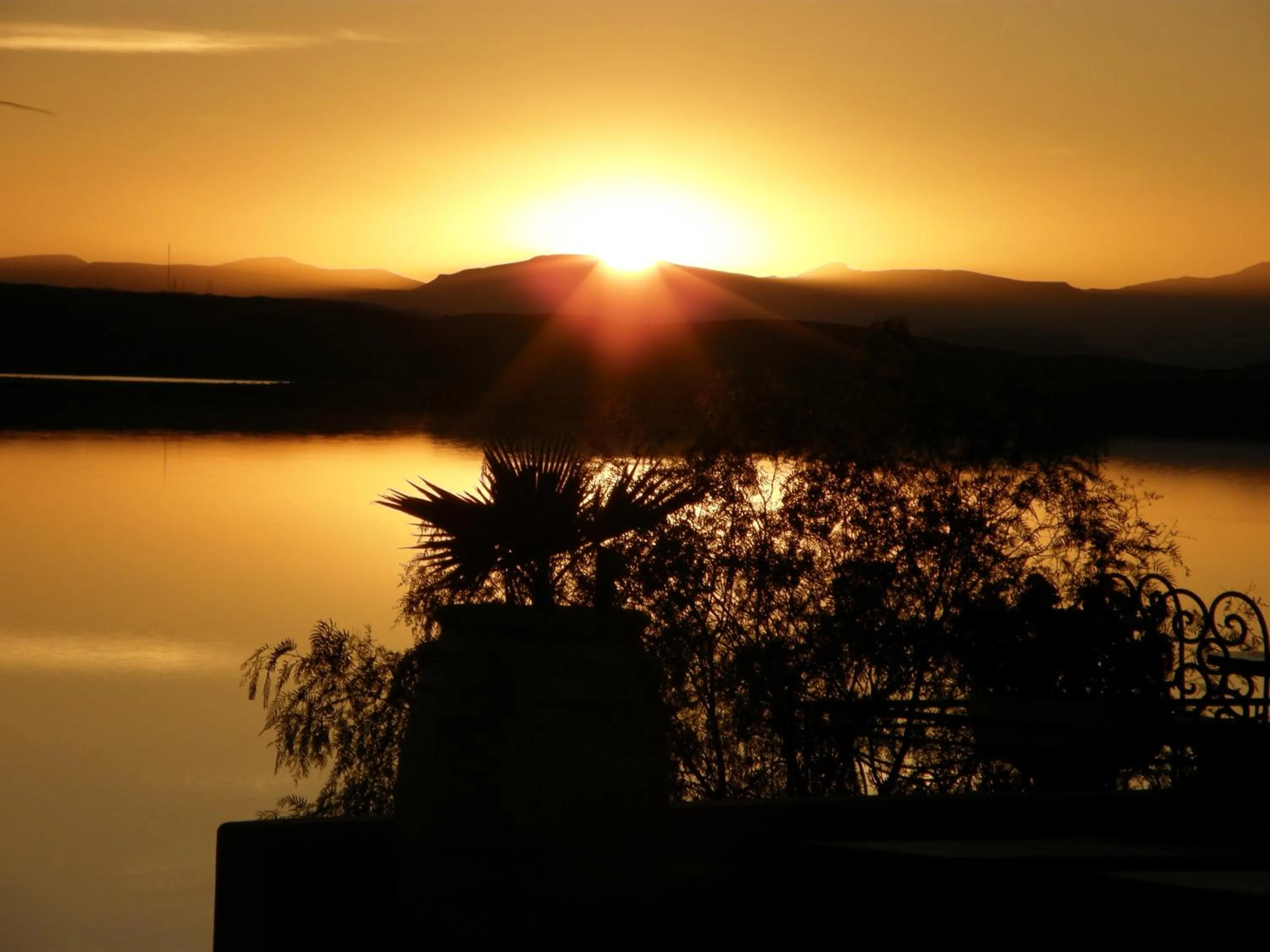 Lake view in Les Tourmalines