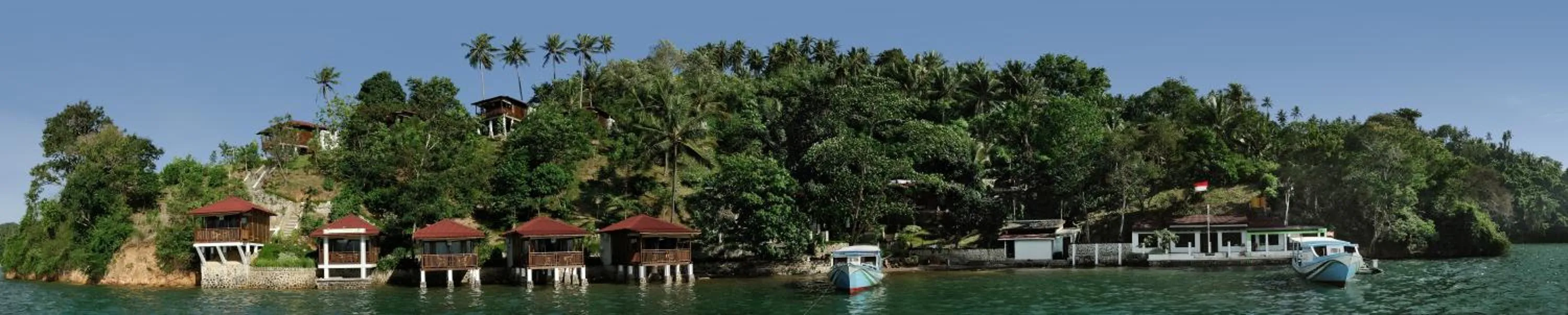 Property building in Bastianos Lembeh Dive Resort
