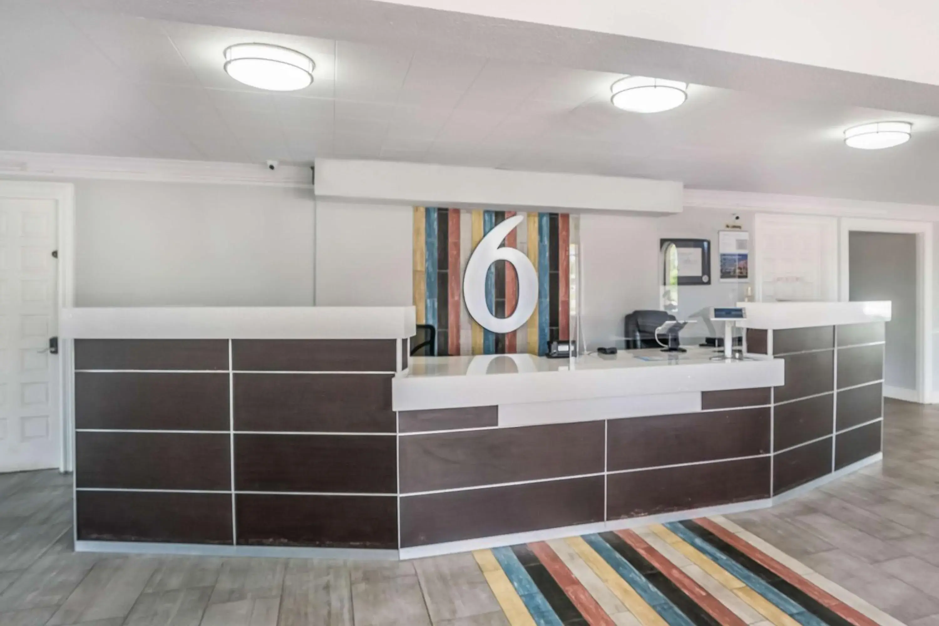 Lobby or reception in Motel 6-Dallas, TX - Market Center Lobby or reception in Motel 6-Dallas, TX - Market Center