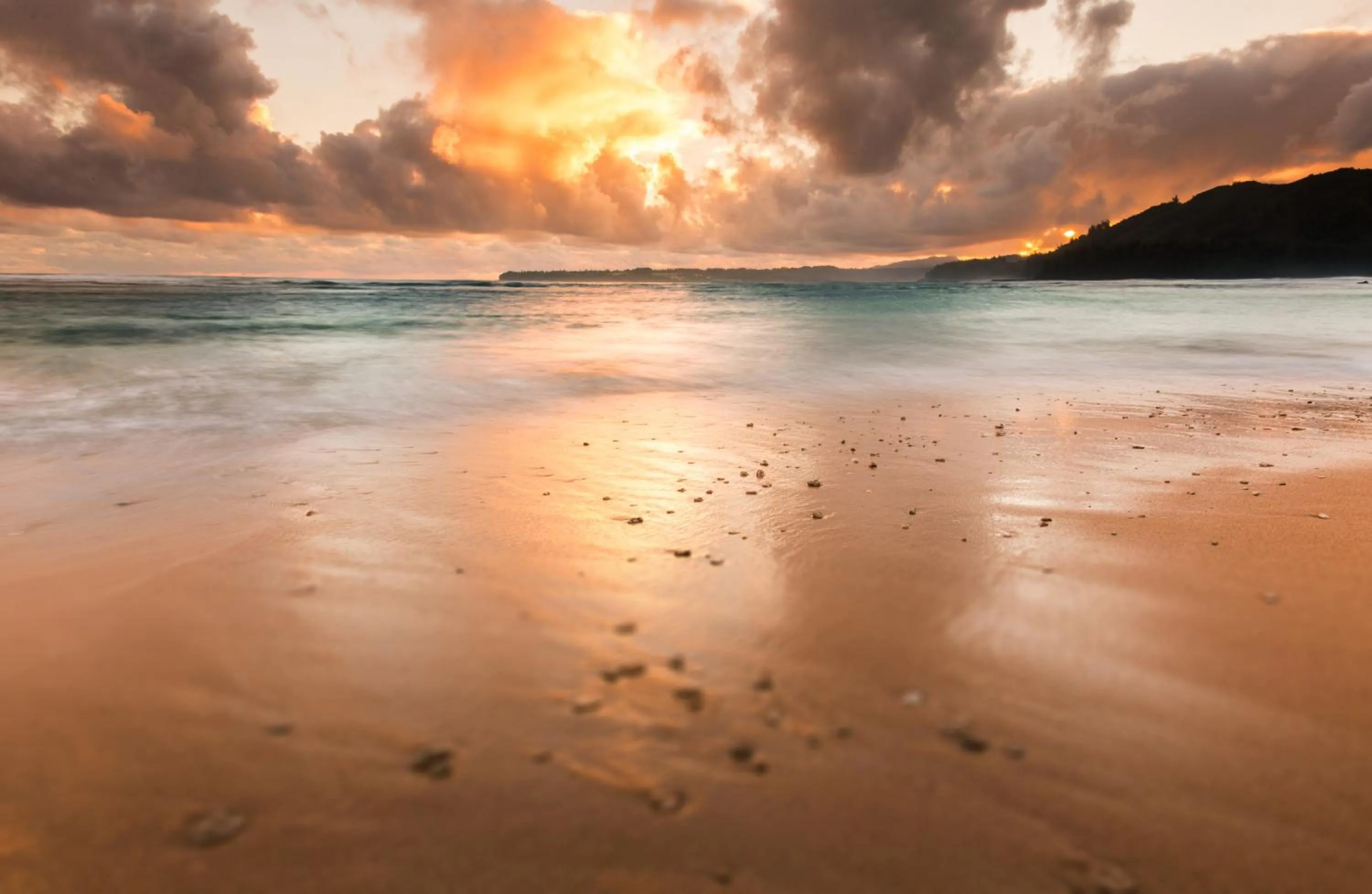Beach in Hanalei Colony Resort