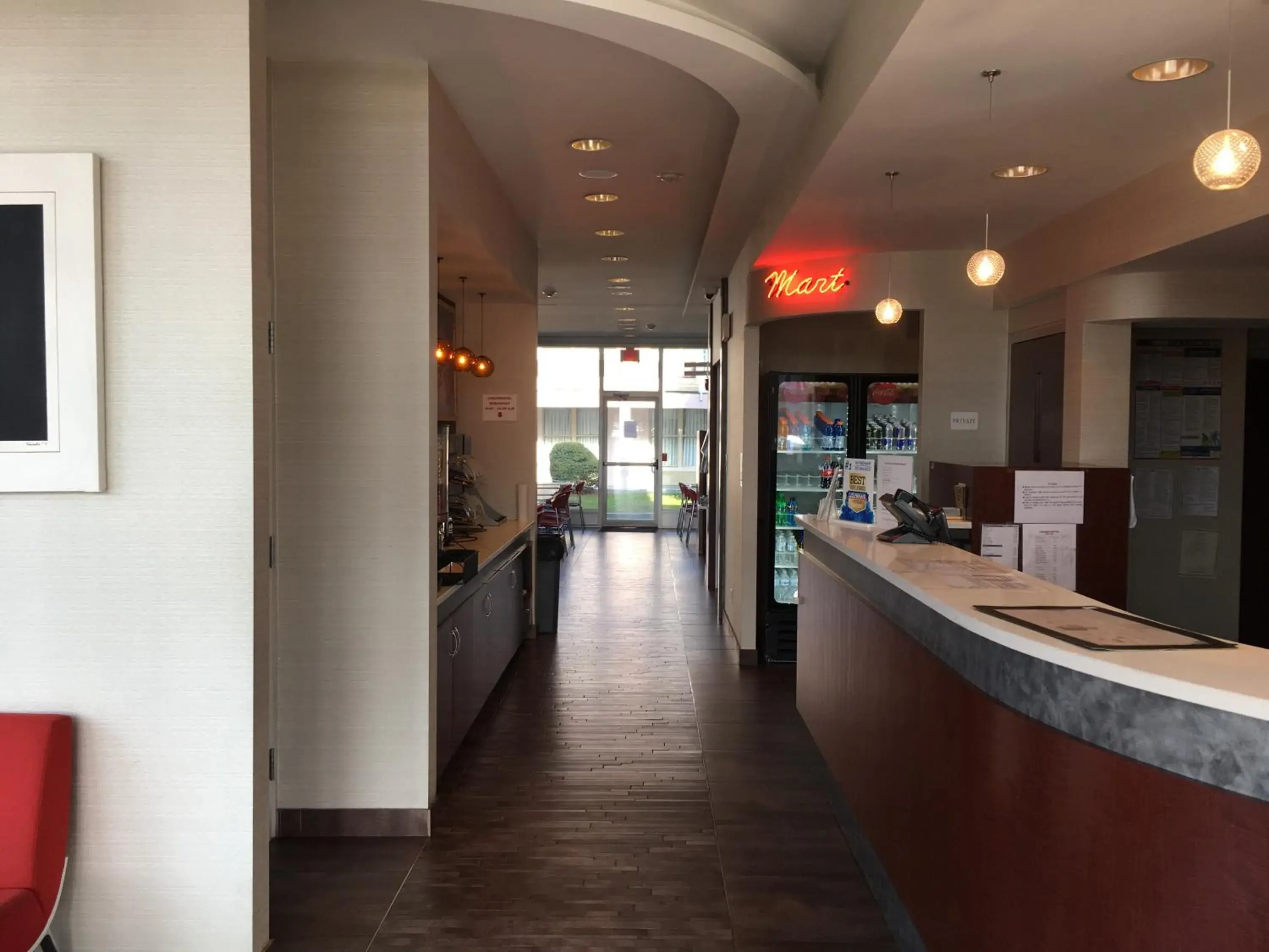 Lobby or reception in Ramada by Wyndham Rockville Centre Lobby or reception in Ramada by Wyndham Rockville Centre