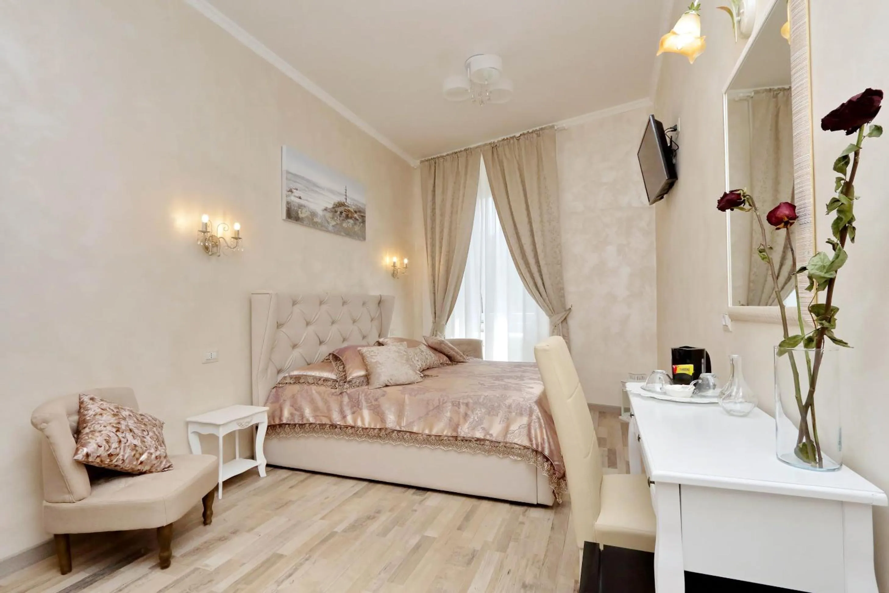 Bedroom, Bed in Just Chilling Suite