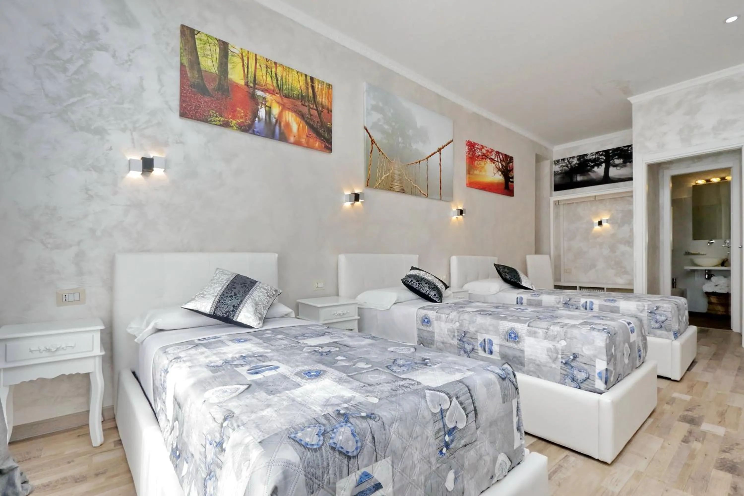 Bed in Just Chilling Suite