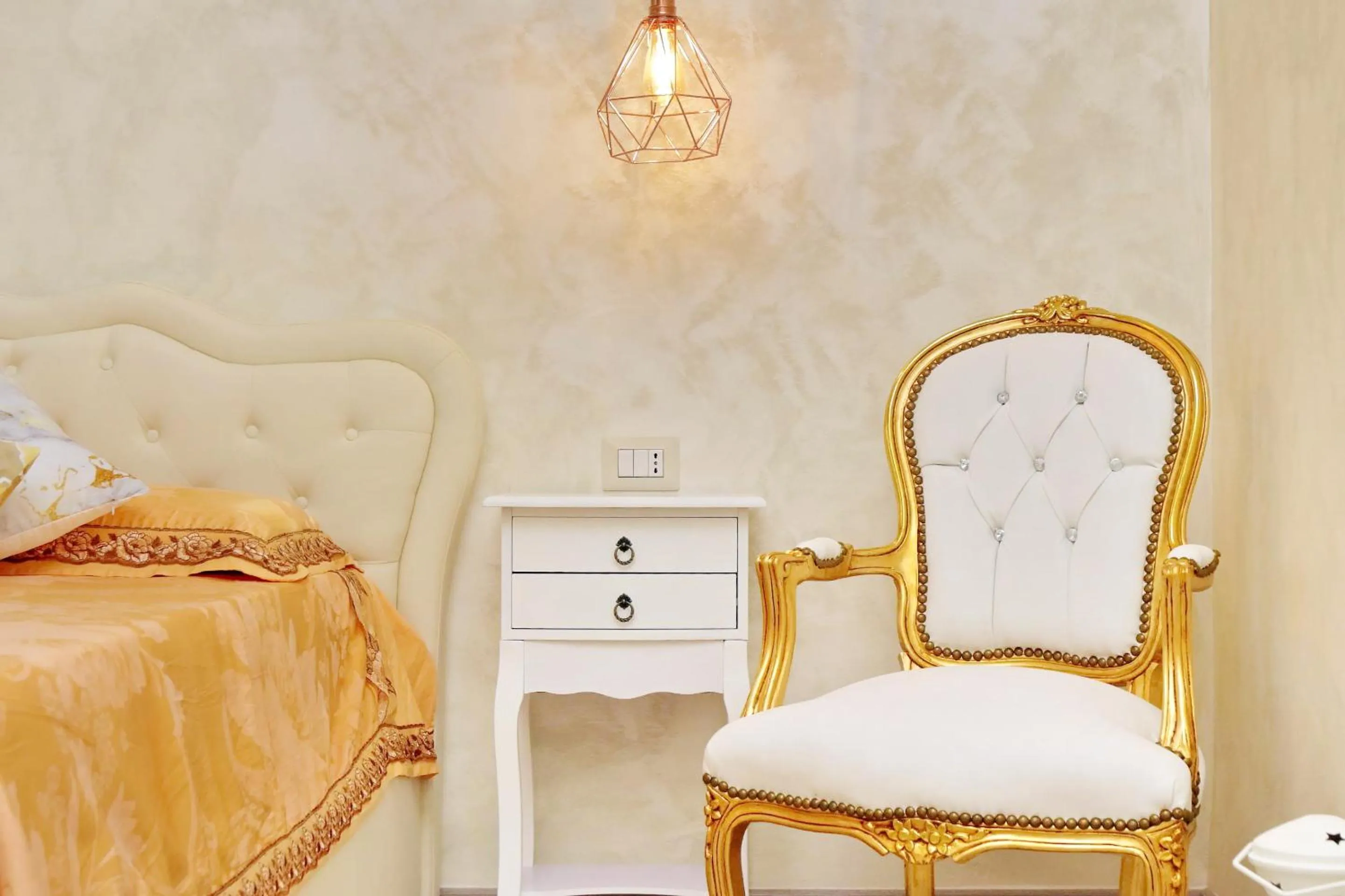 Decorative detail, Bed in Just Chilling Suite