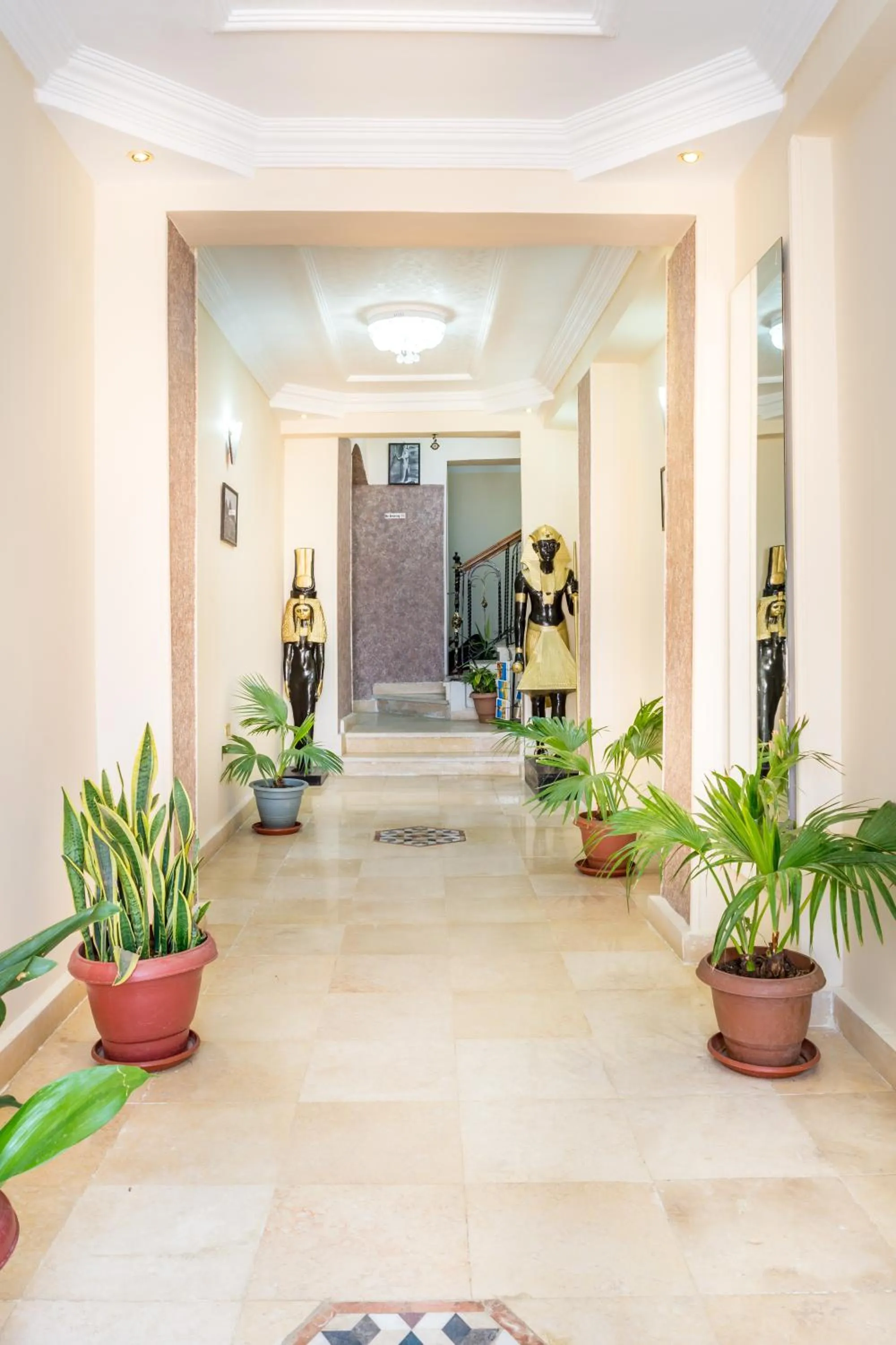 Lobby or reception in Pyramids View Inn Bed & Breakfast