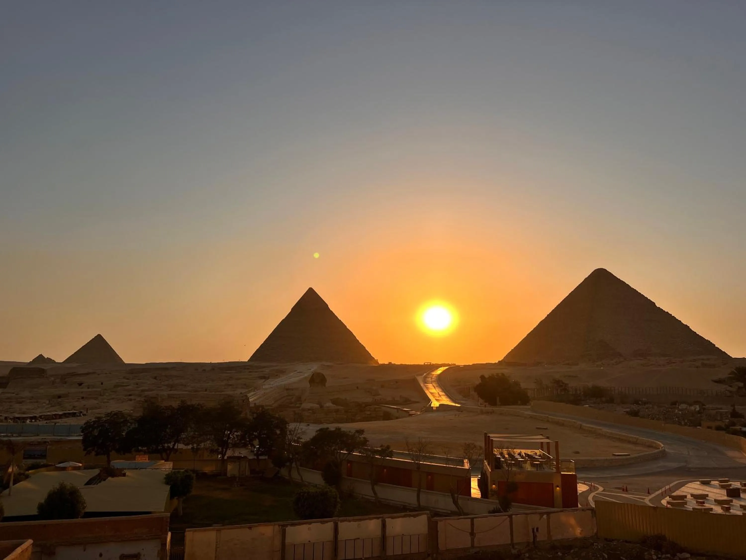 View (from property/room) in Pyramids View Inn Bed & Breakfast