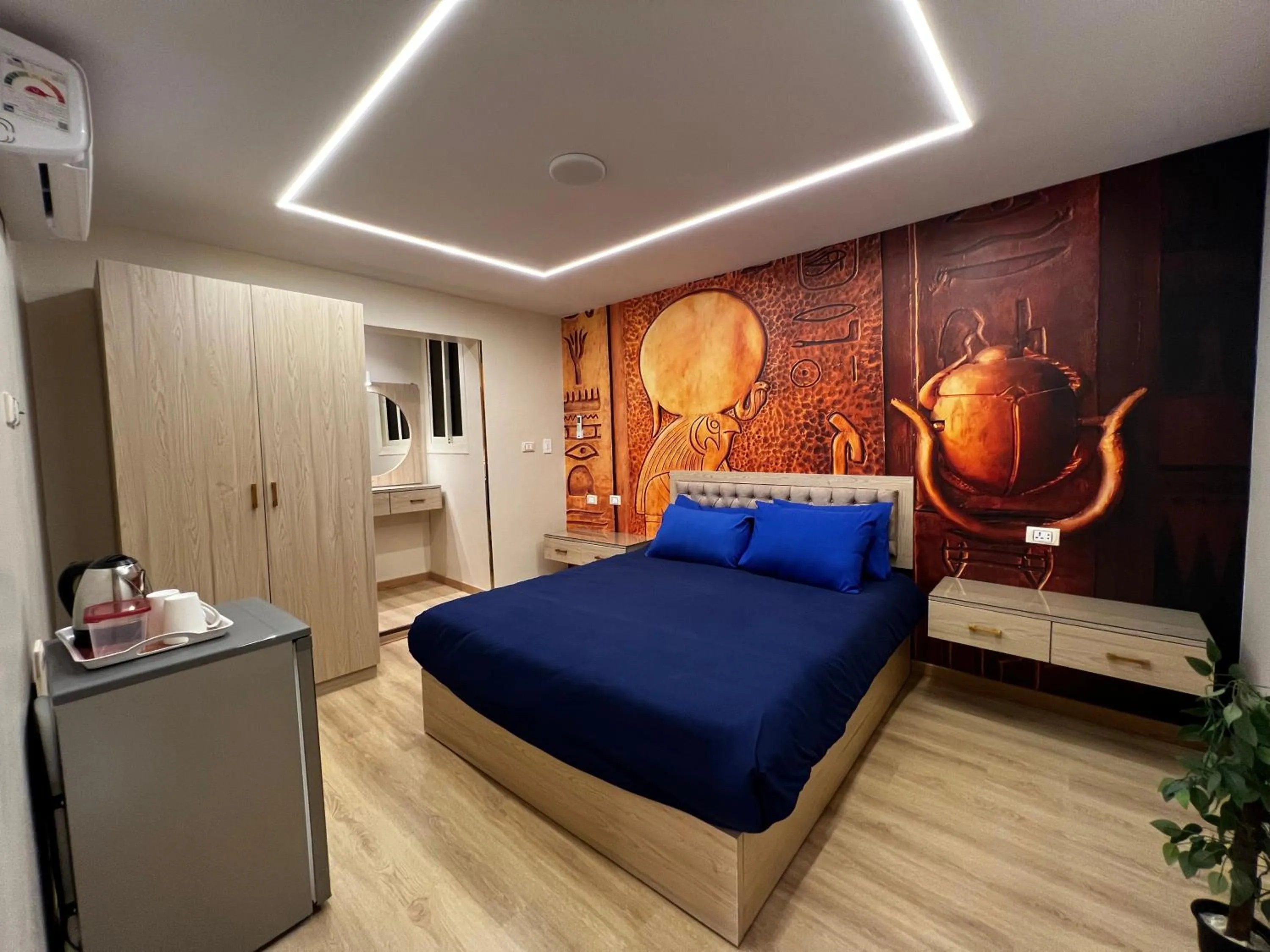 Coffee/tea facilities, Bed in Pyramids View Inn Bed & Breakfast