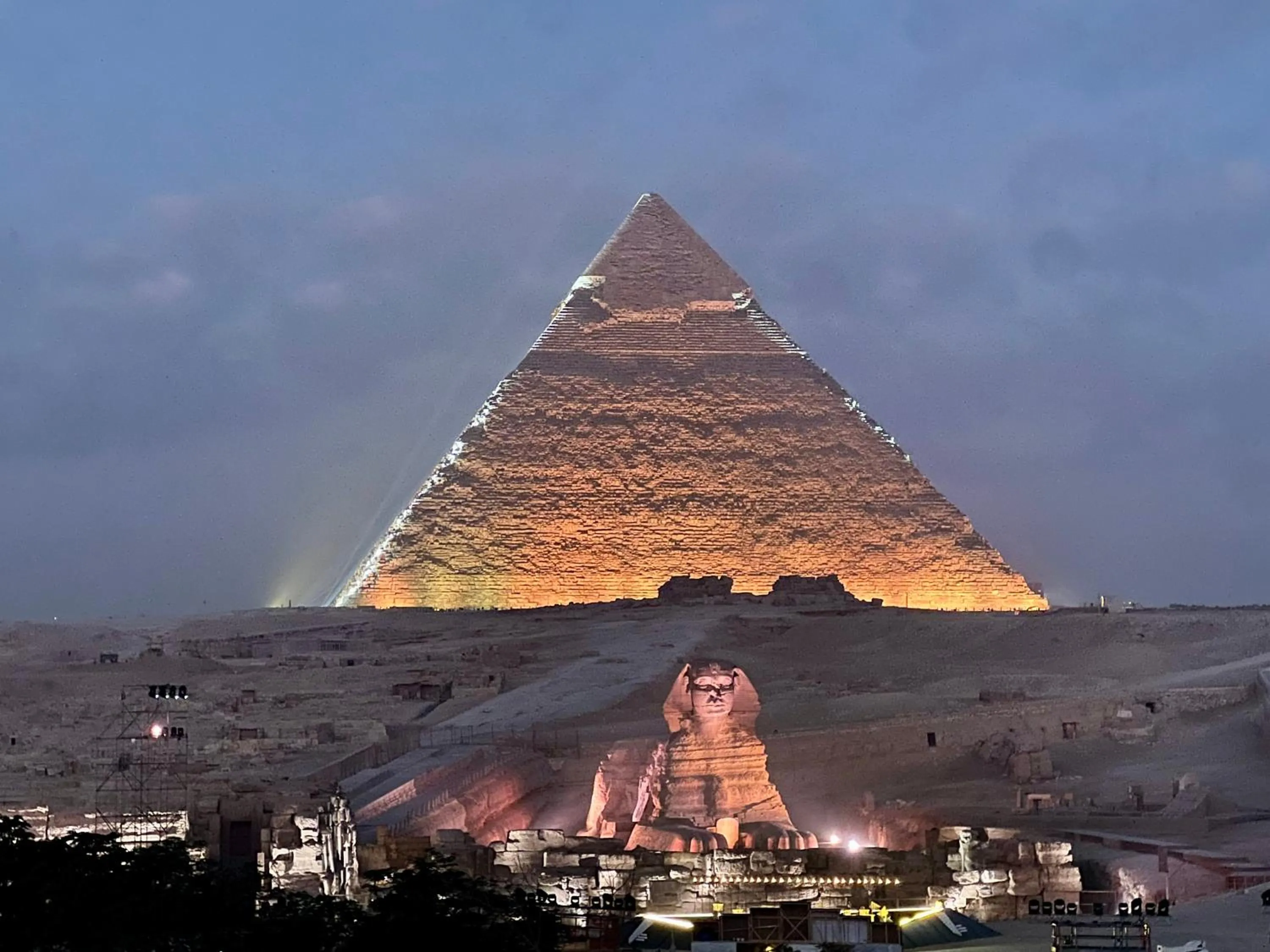 View (from property/room) in Pyramids View Inn Bed & Breakfast