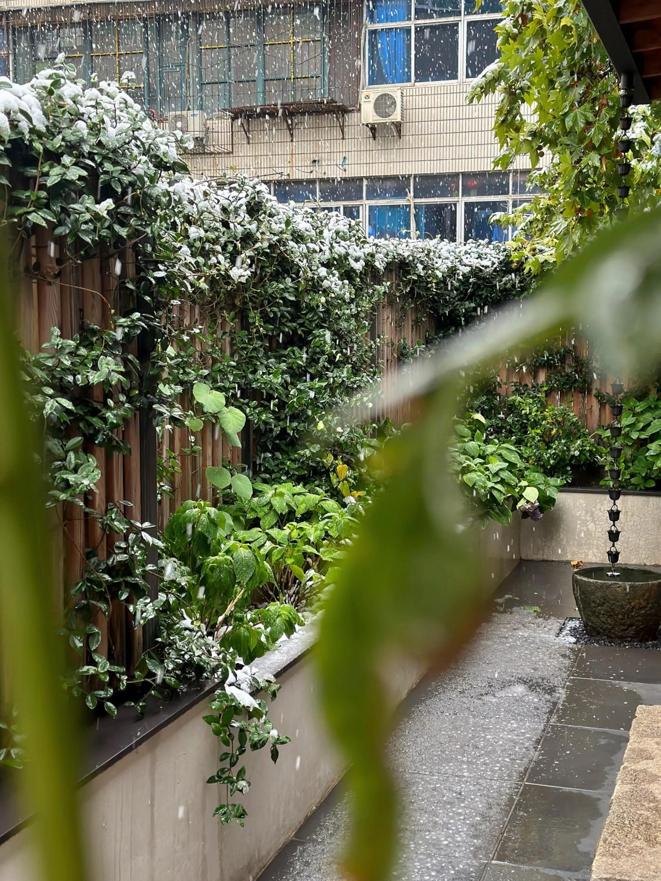 Balcony/Terrace in Hantang Inn Hostel Xi'an