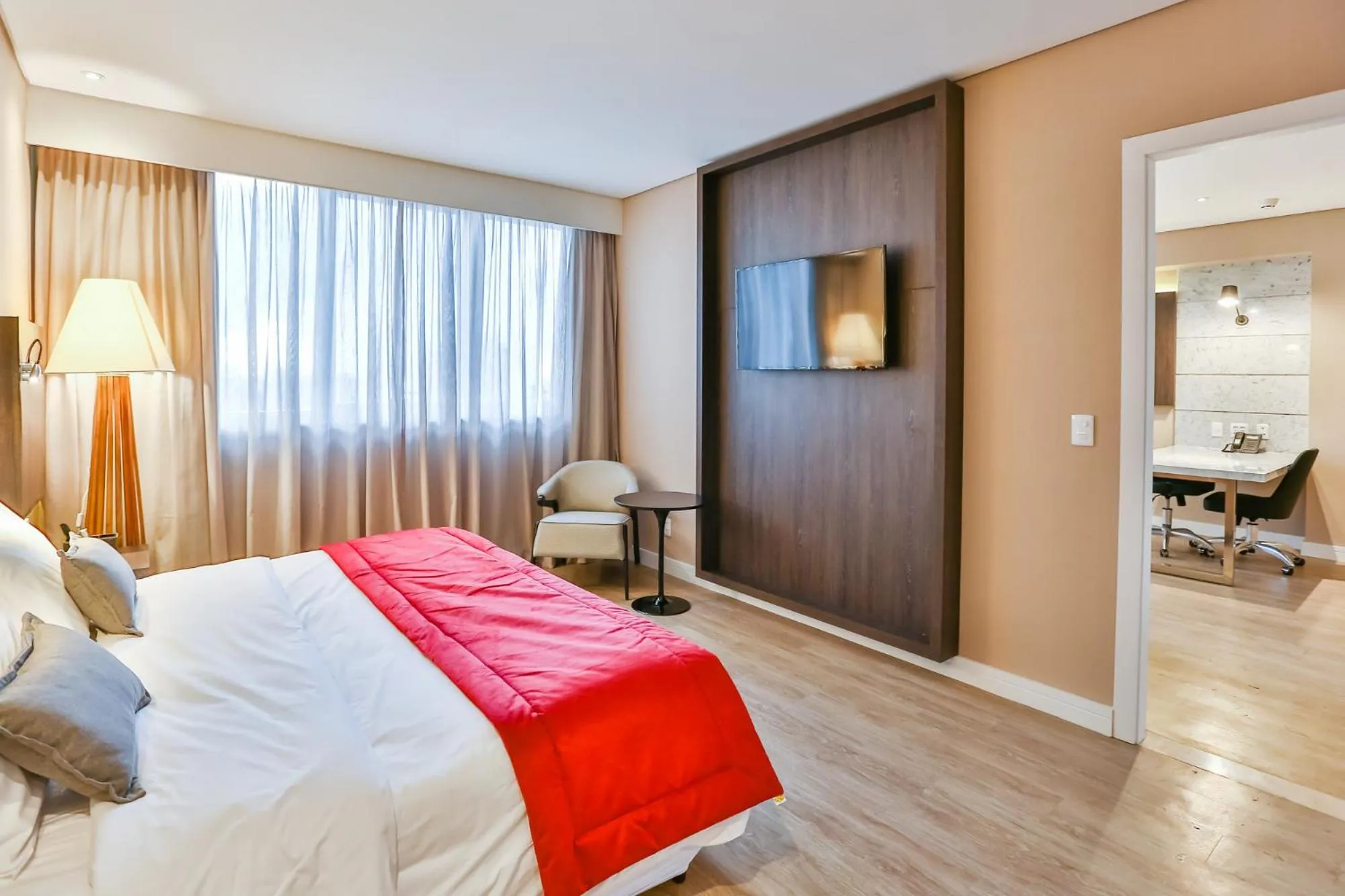 Decorative detail, Bed in Transamerica Collection Goiania