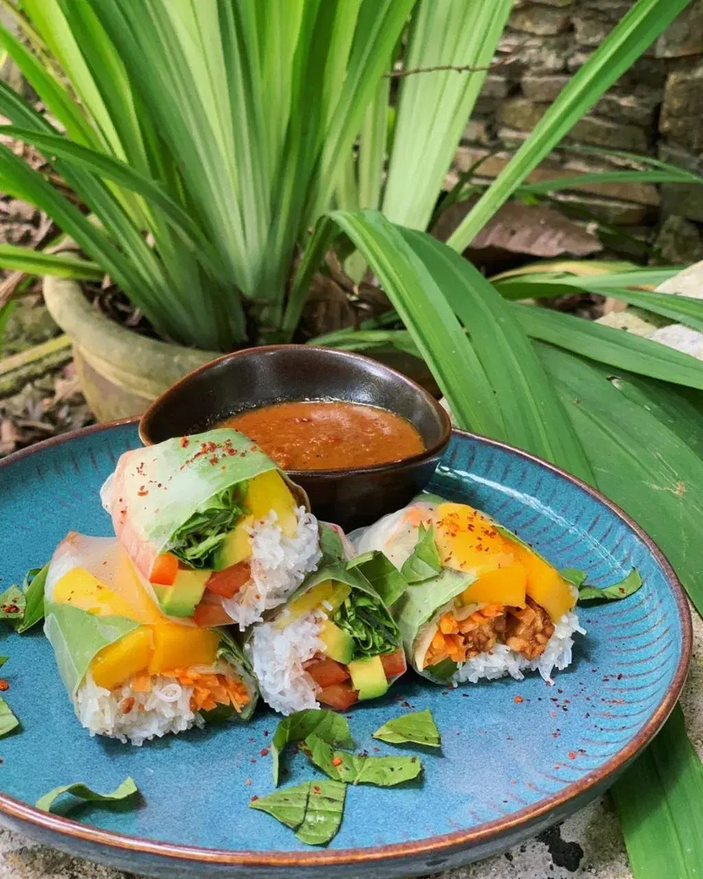 Food close-up in Ambong Rainforest Retreat Food close-up in Ambong Rainforest Retreat