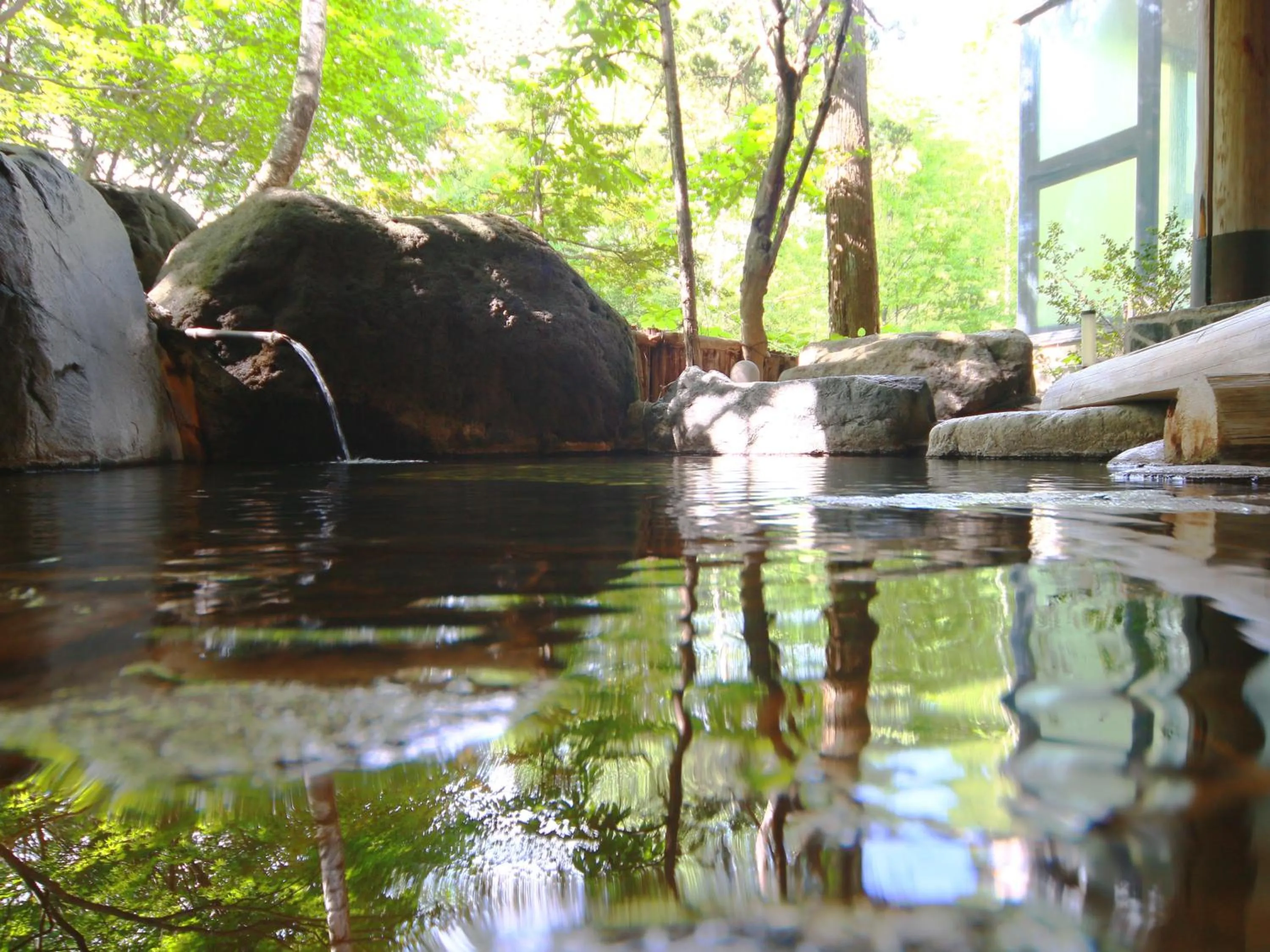 Hot Spring Bath in Matsunoi