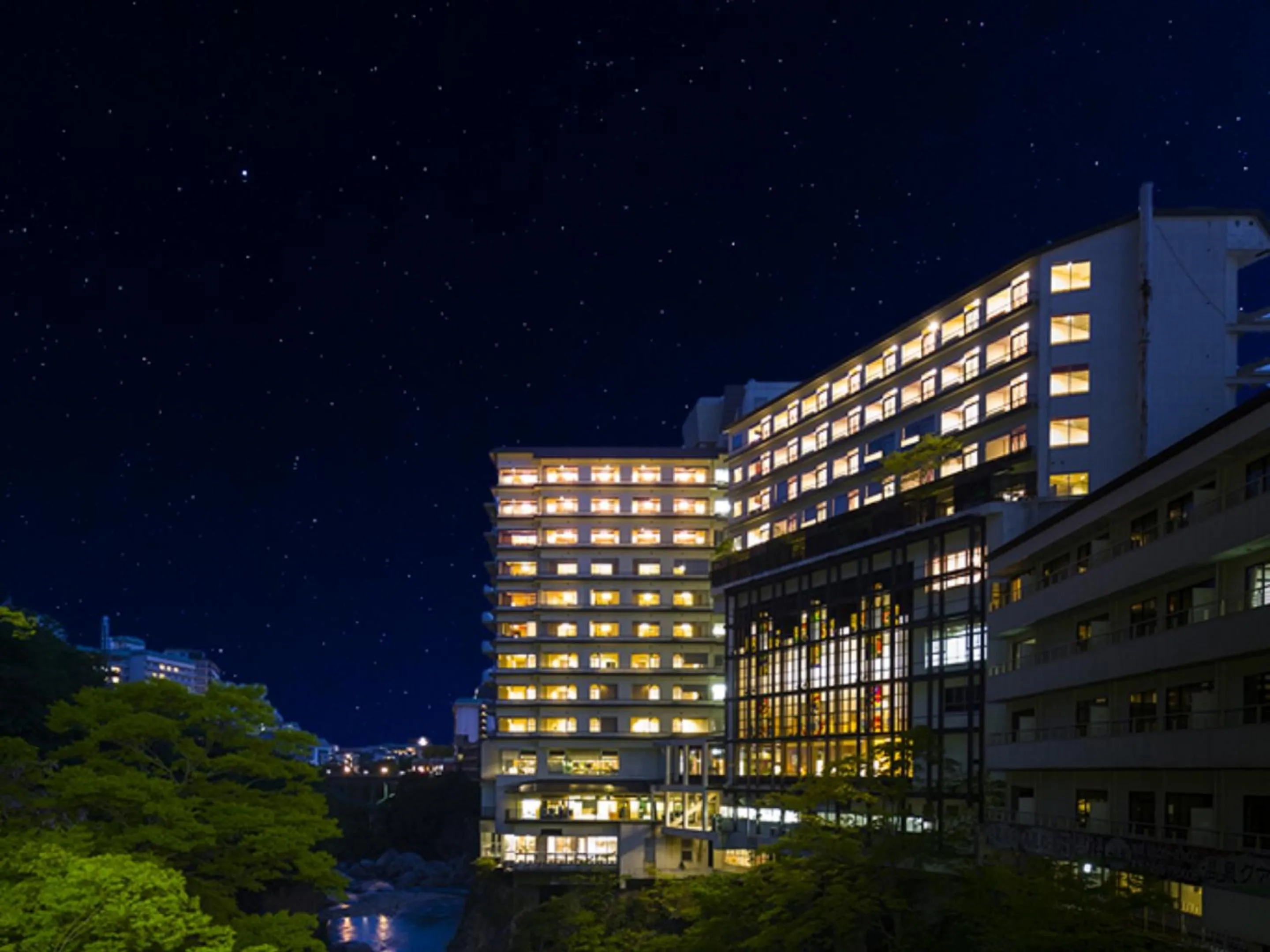 Property building in Kinugawa Plaza Hotel